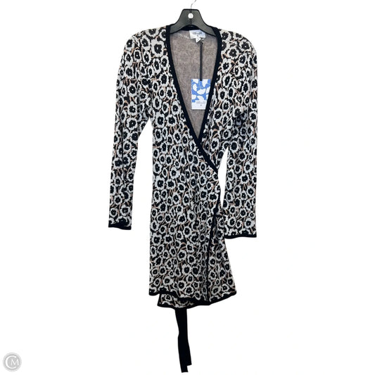 Dress Designer By Diane Von Furstenberg In Black & Pink, Size: M