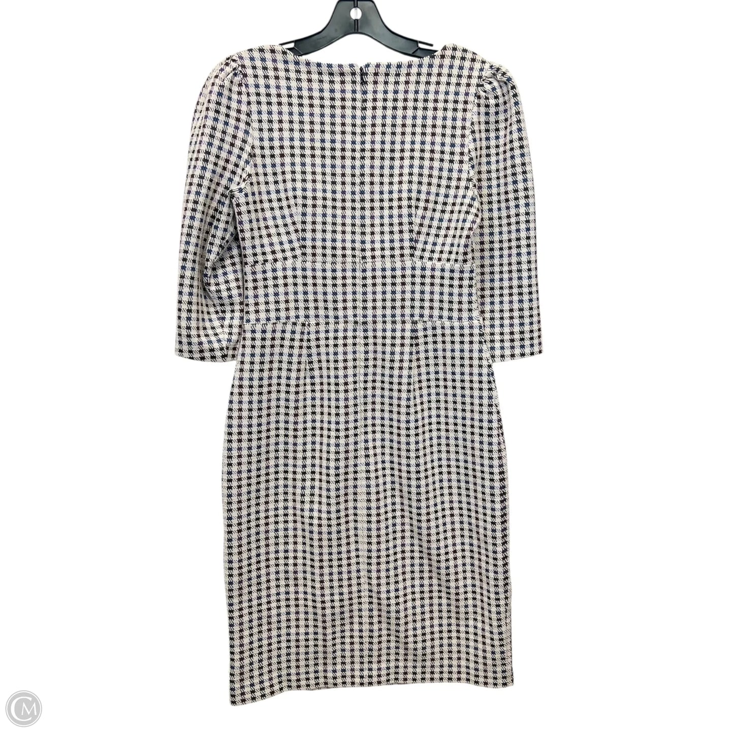 Dress Casual Midi By Ann Taylor In Green & Purple, Size: Xs