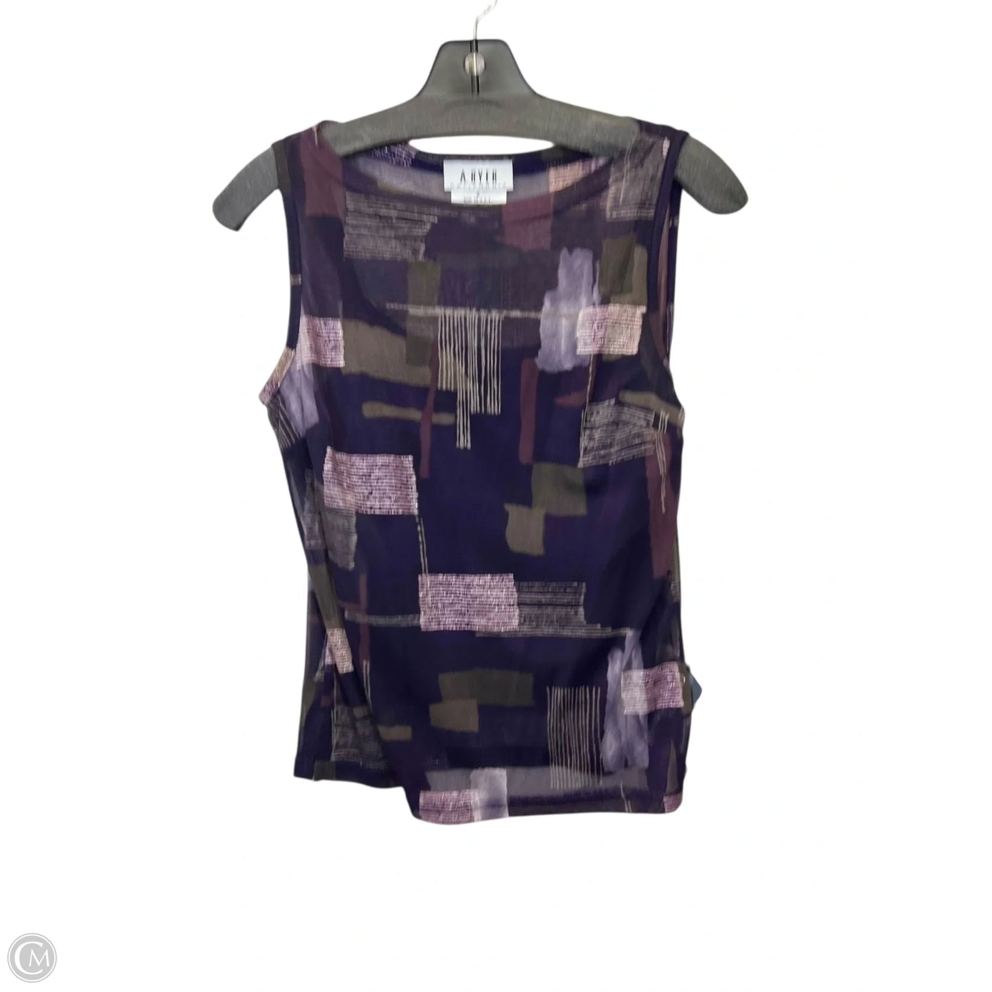 Top 2pc Sleeveless By A Byer In Purple, Size: M