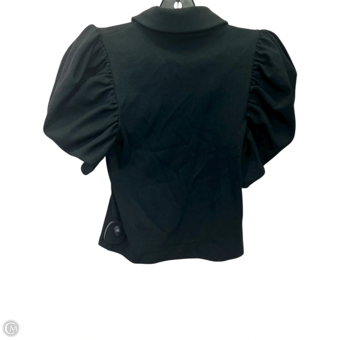 Top Short Sleeve By Express In Black, Size: S
