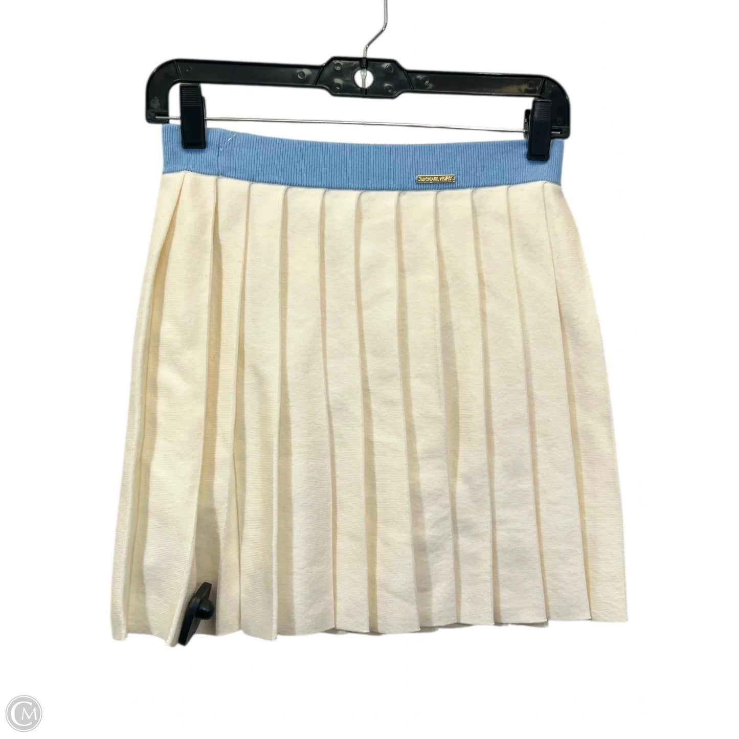 Skirt Set 2pc By Michael By Michael Kors In Blue & Cream, Size: Xs