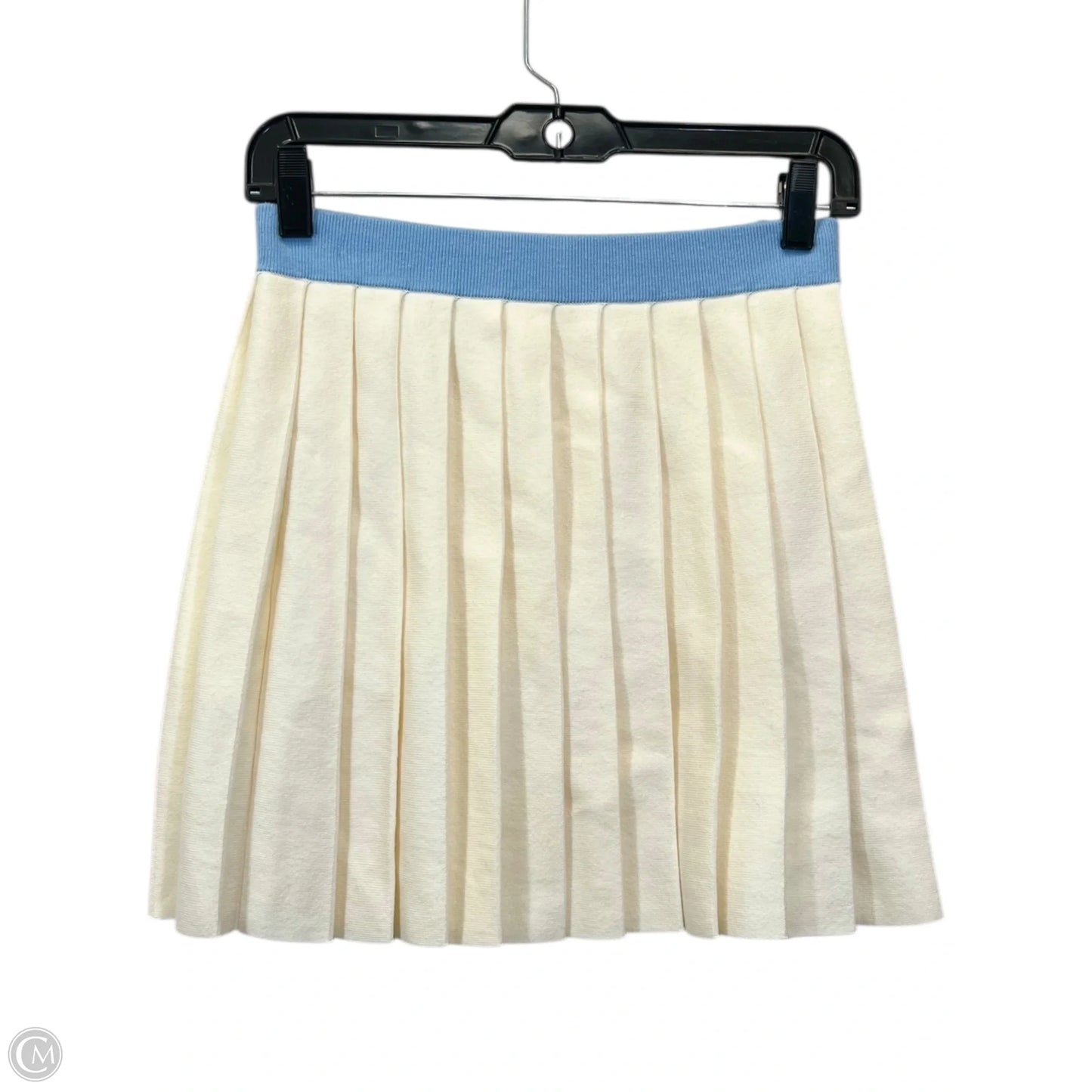 Skirt Set 2pc By Michael By Michael Kors In Blue & Cream, Size: Xs