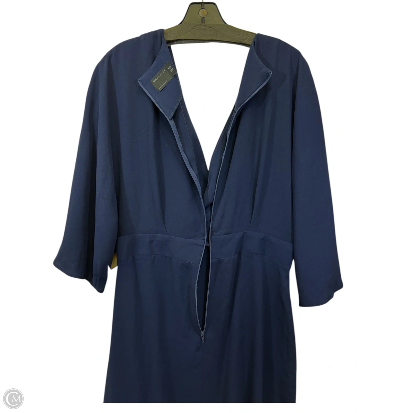 Dress Casual Maxi By Asos In Navy, Size: M