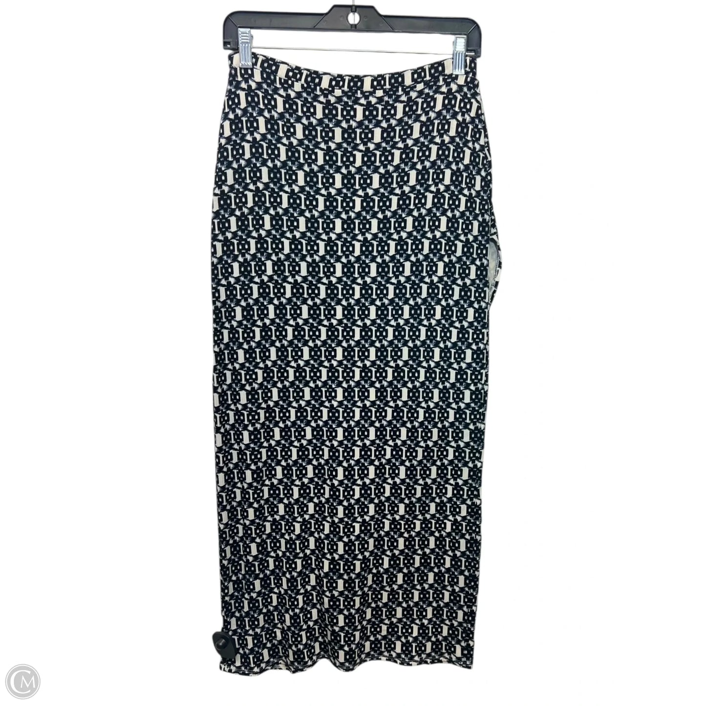 Skirt Maxi By Maeve In Blue & Cream, Size: Sp