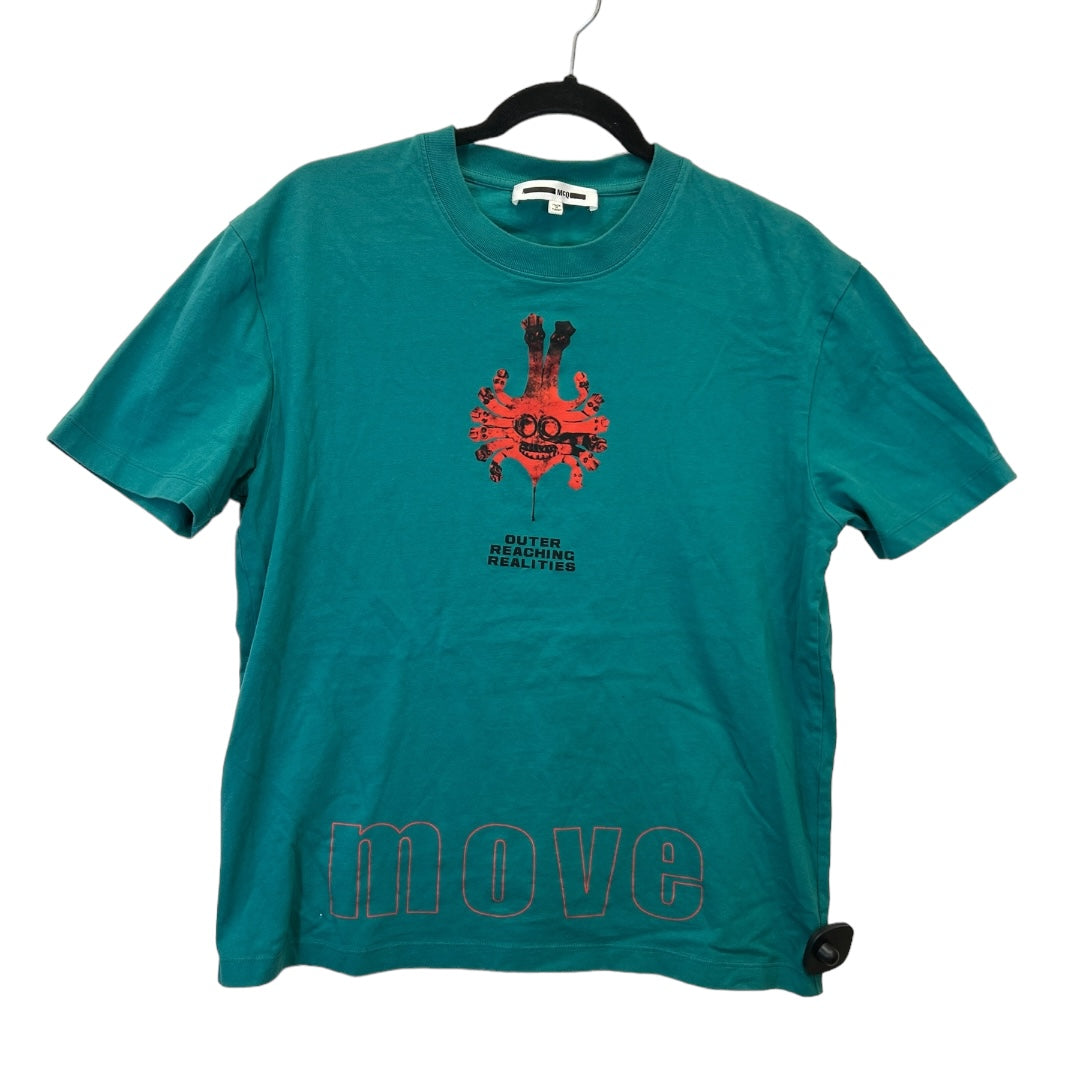 Top Short Sleeve Luxury Designer By Alexander Mcqueen Size: S