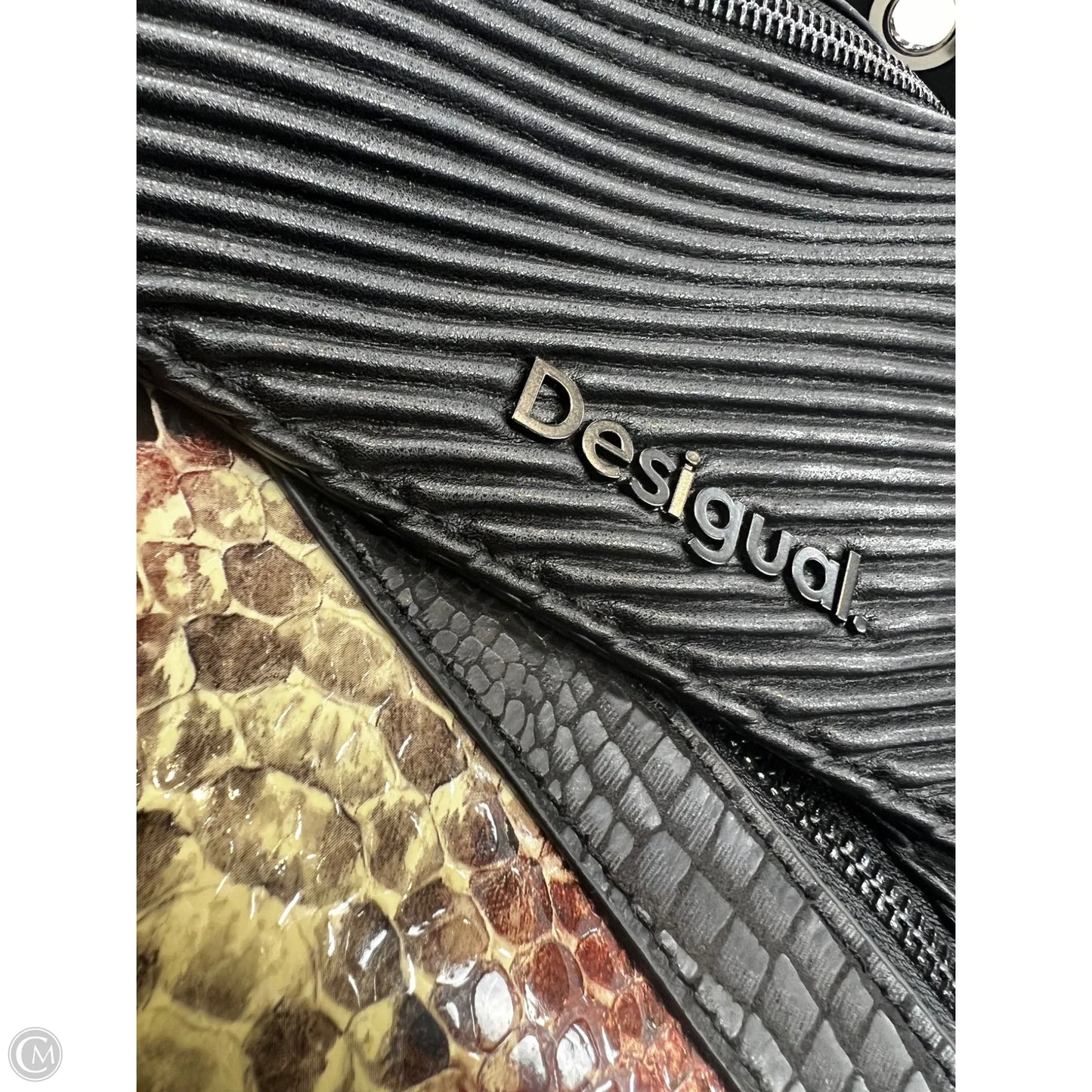 Handbag Designer By Desigual, Size: Medium