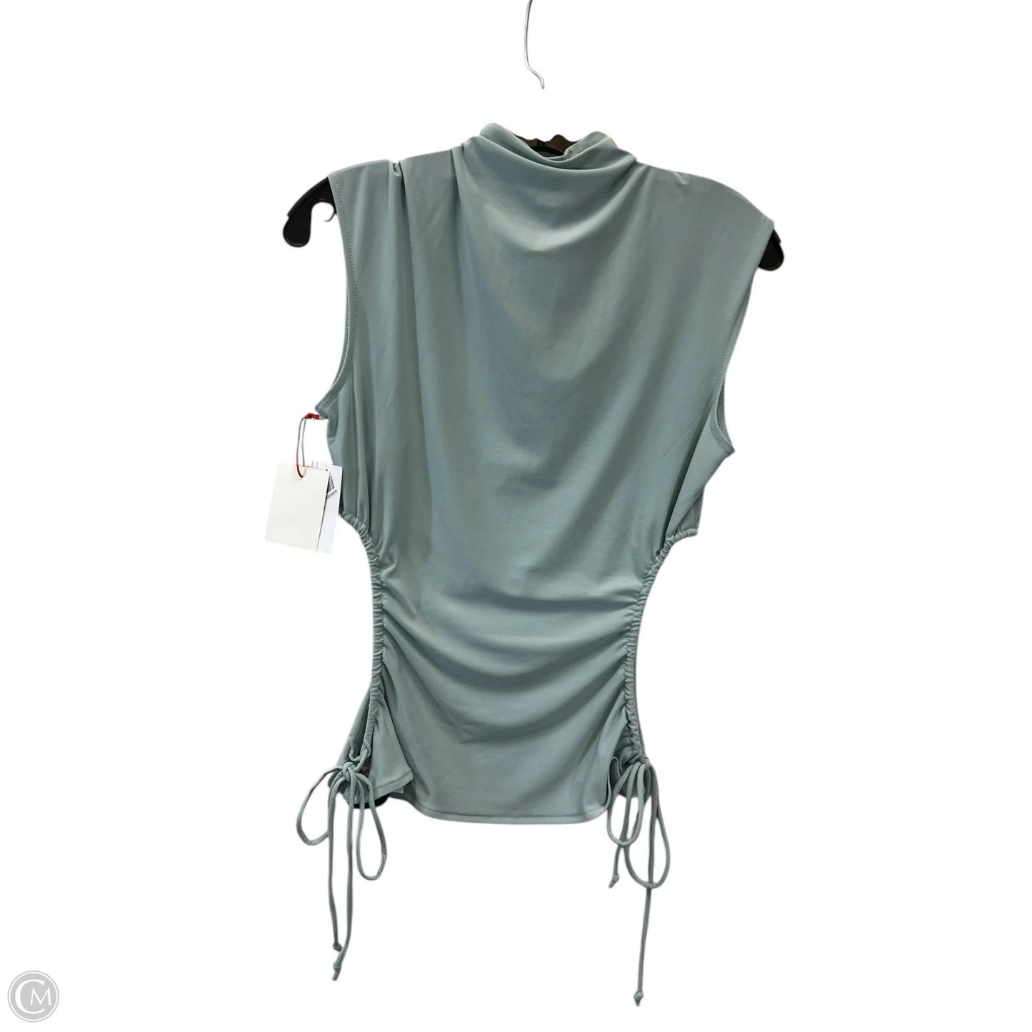 Top Sleeveless By Open Edit In Blue & Green, Size: S