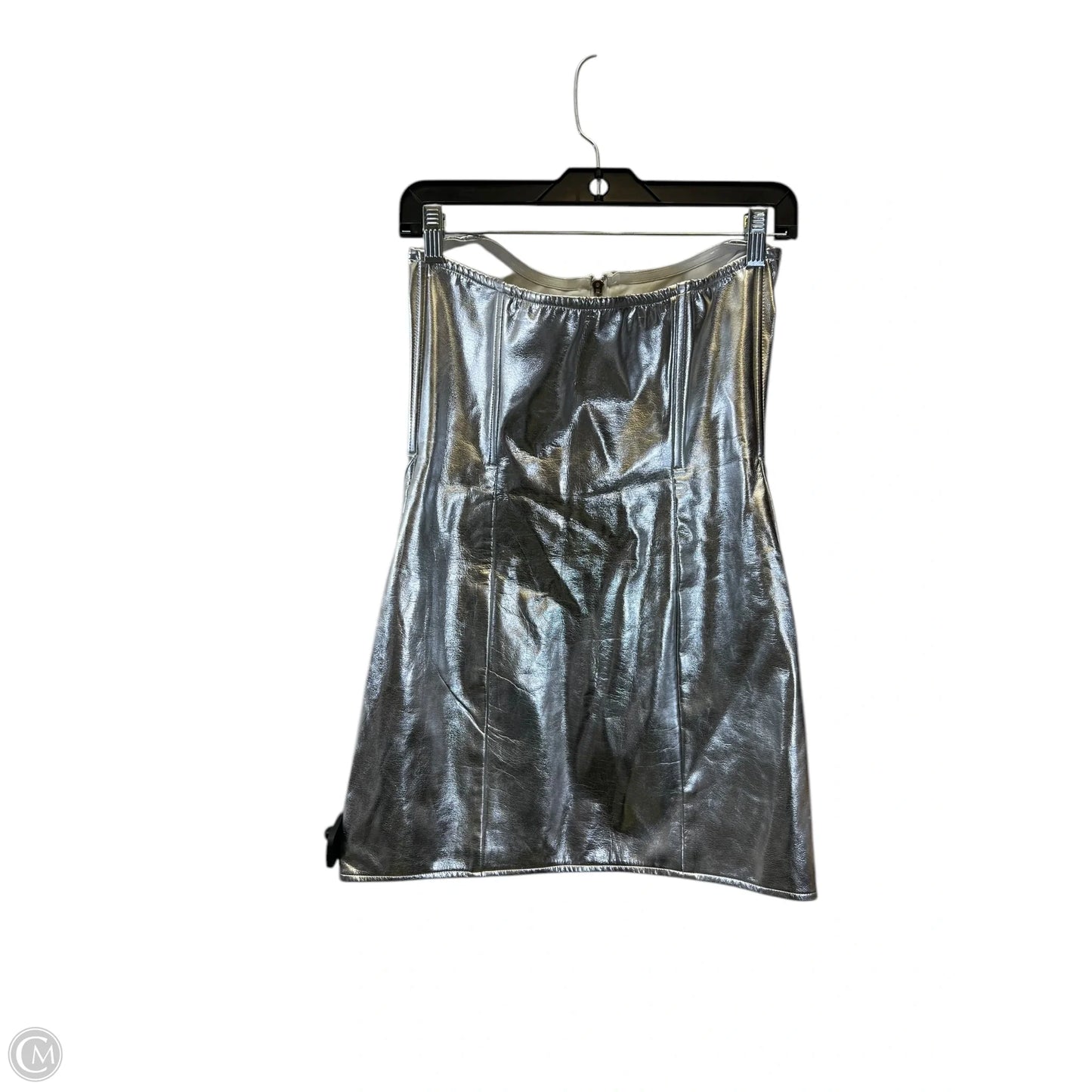 Dress Casual Midi By edikted In Silver, Size: M