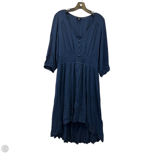 Dress Casual Maxi By Torrid In Blue, Size: 2x