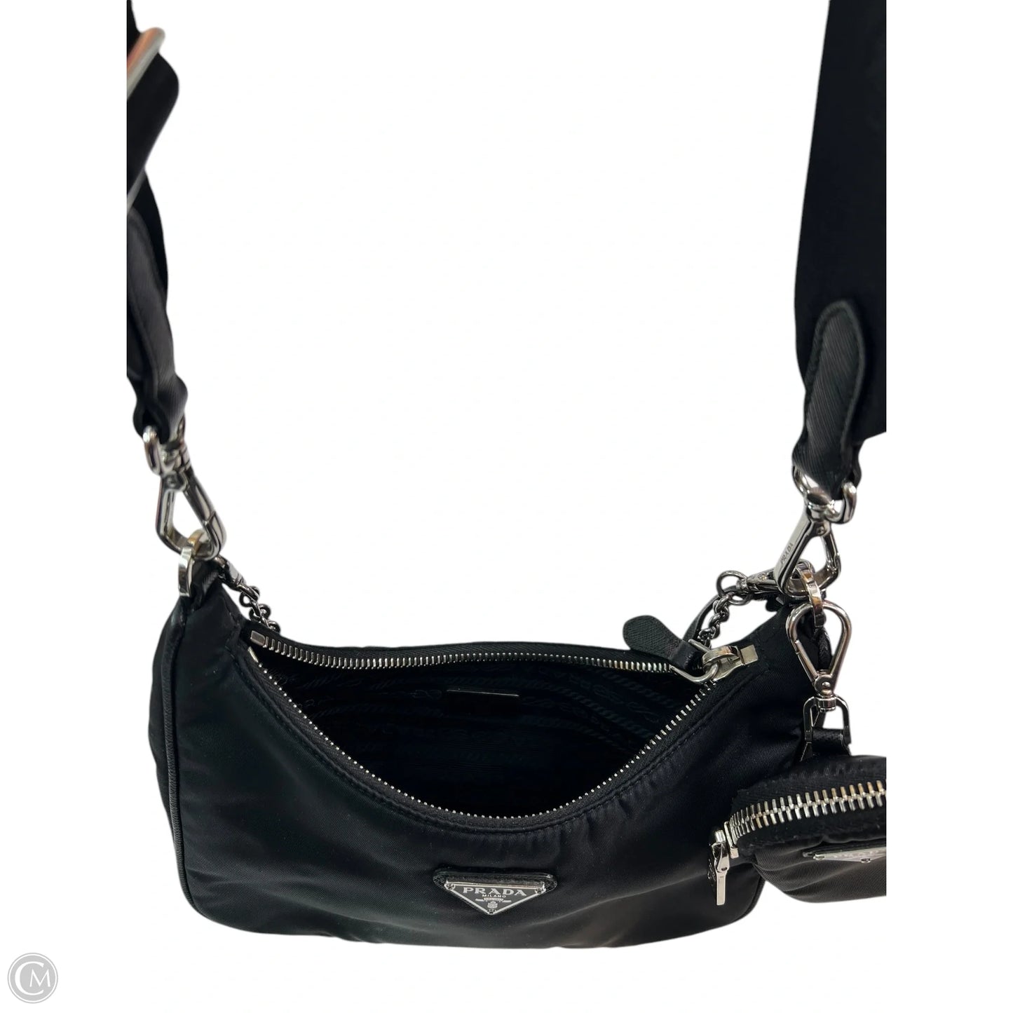 Crossbody Luxury Designer By Prada, Size: Small
