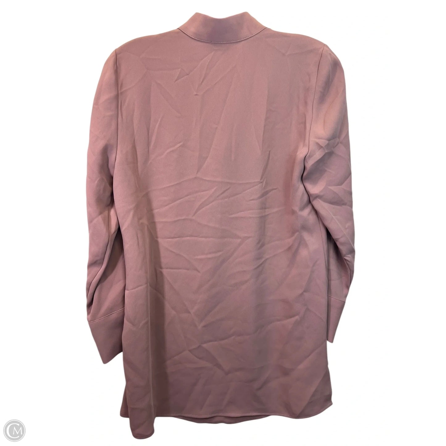Tunic Long Sleeve By Chicos In Pink, Size: Xsp