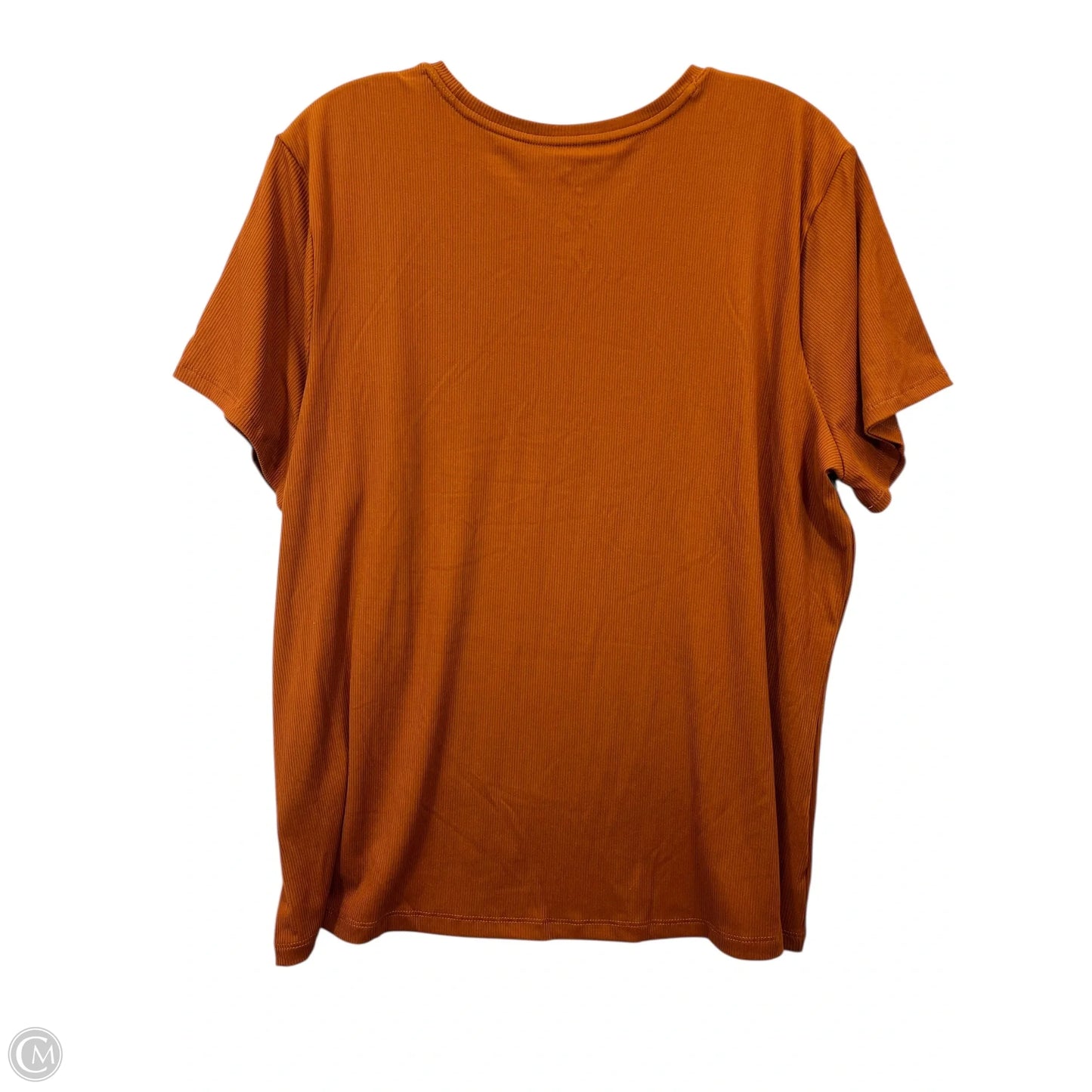 Top Short Sleeve By Nine West In Black & White, Size: Xxl