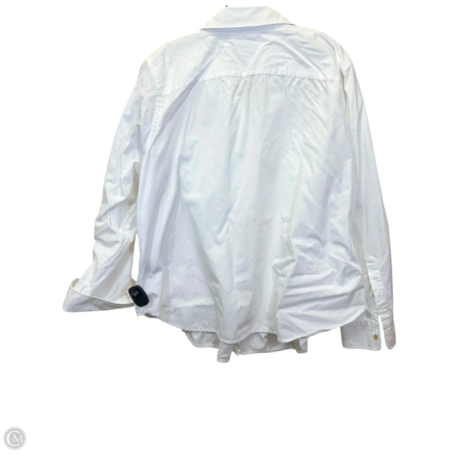 Top Long Sleeve By Ralph Lauren In White, Size: 2x