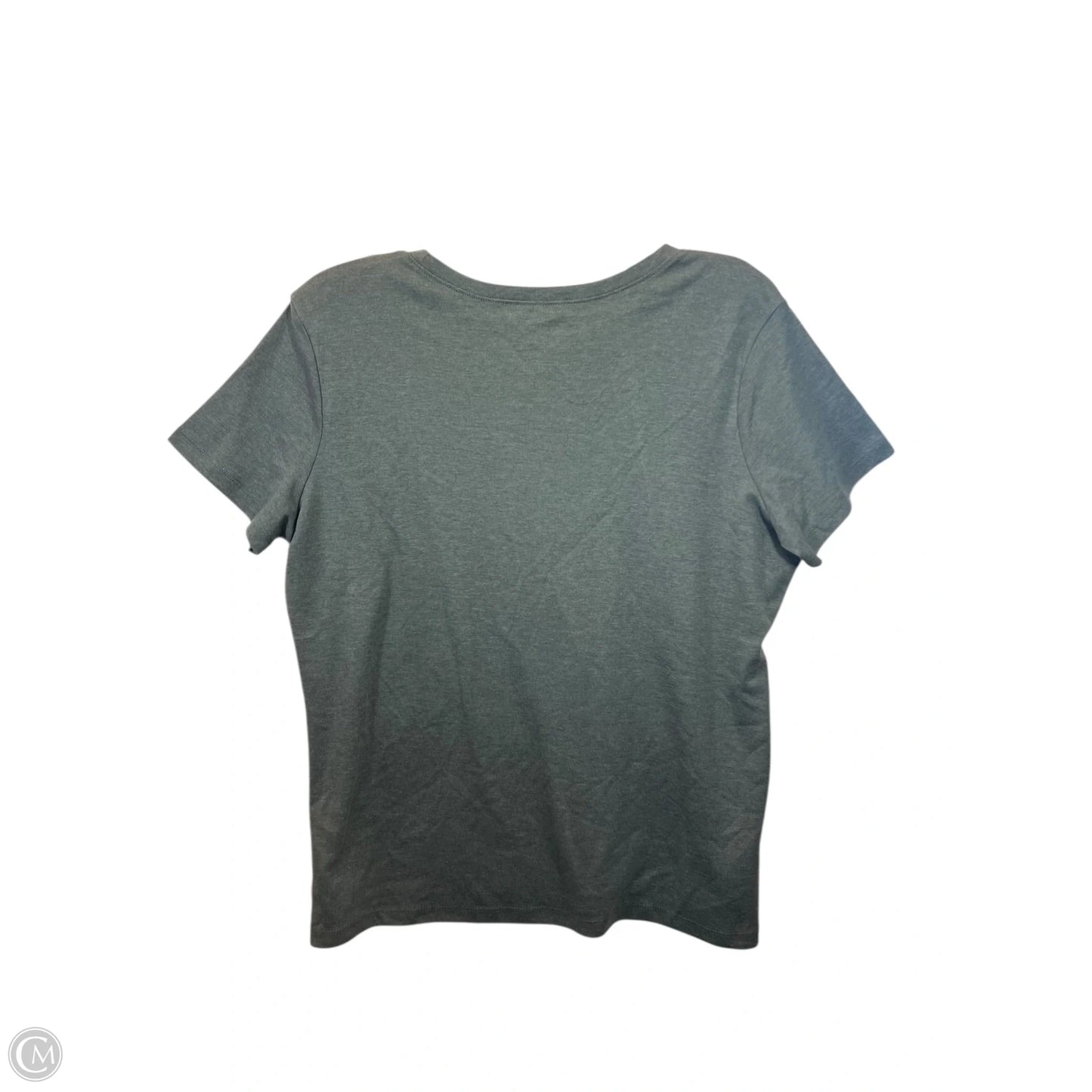 Top Short Sleeve Basic By Eddie Bauer In Green, Size: 2x