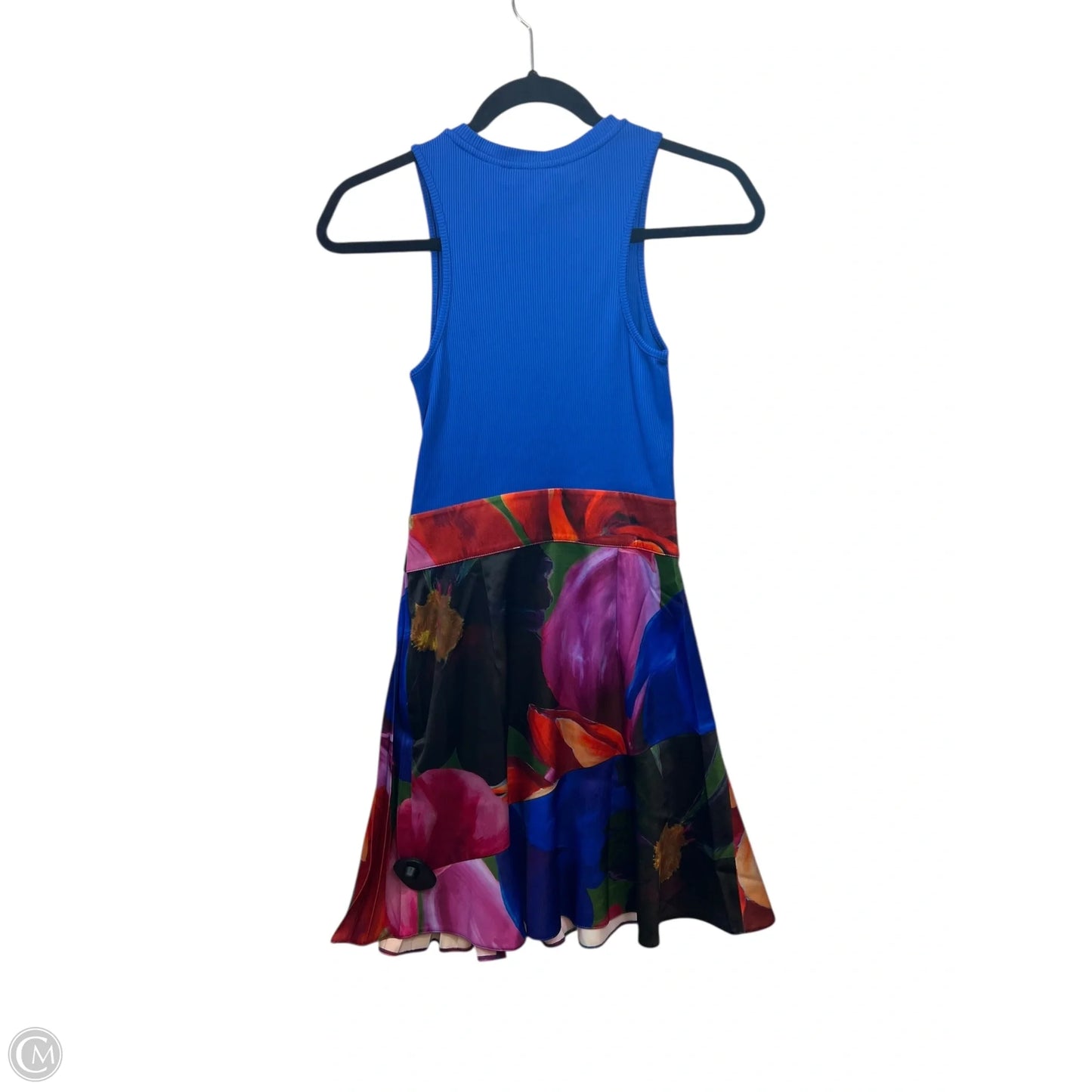 Dress Designer By Ted Baker In Blue & Red, Size: Xs