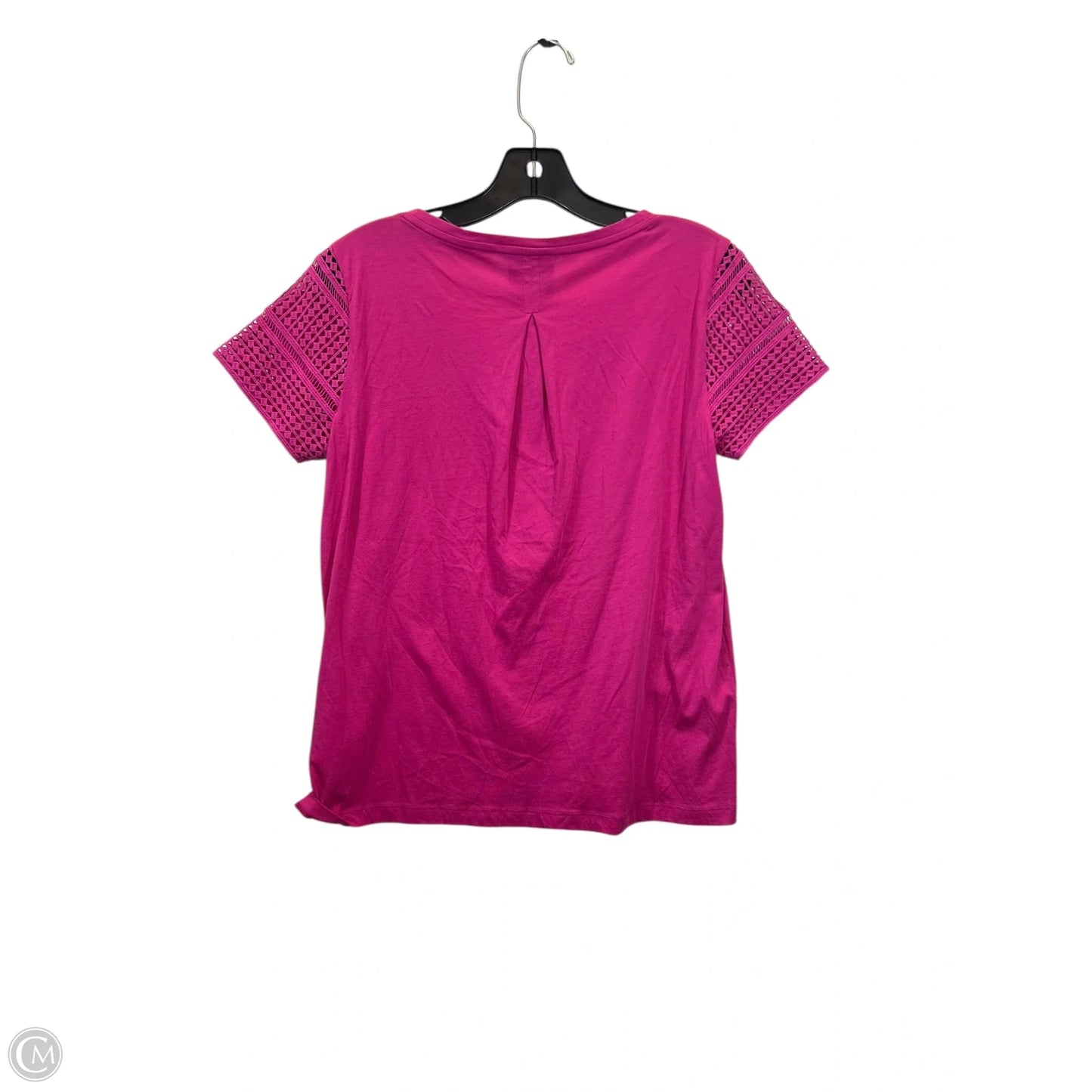 Top Short Sleeve By Lands End In Pink, Size: Xs
