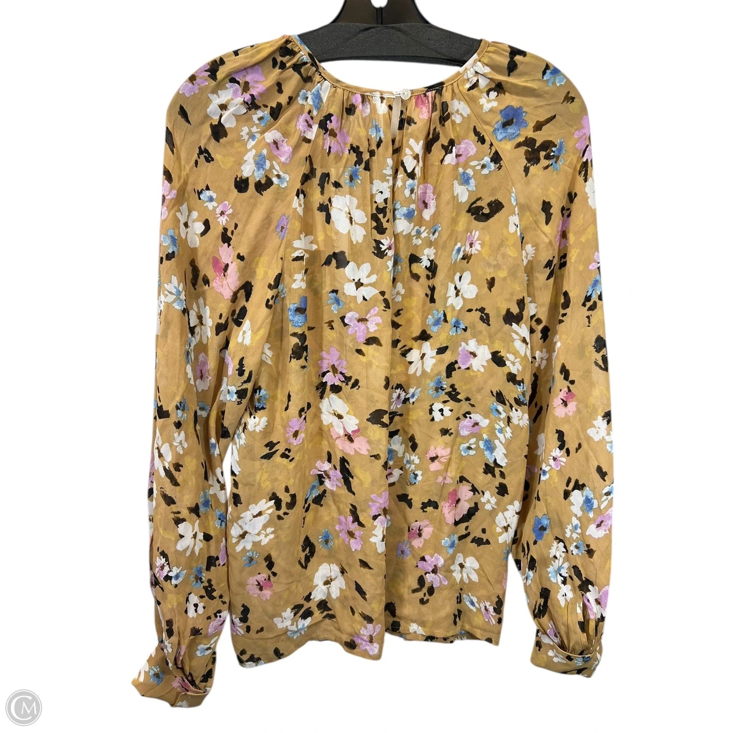 Top Long Sleeve By Sanctuary In Floral Print, Size: S