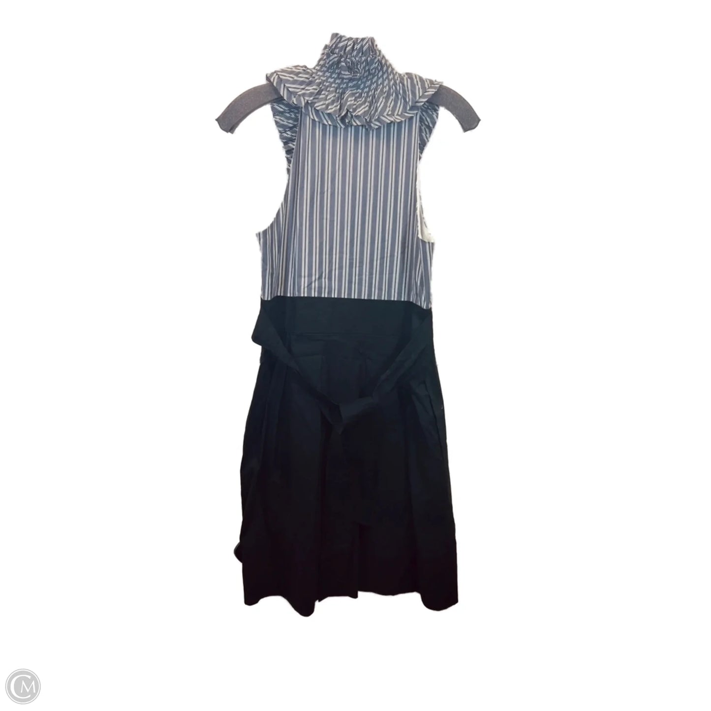 Dress Designer By Bcbgmaxazria In Black & Grey, Size: M