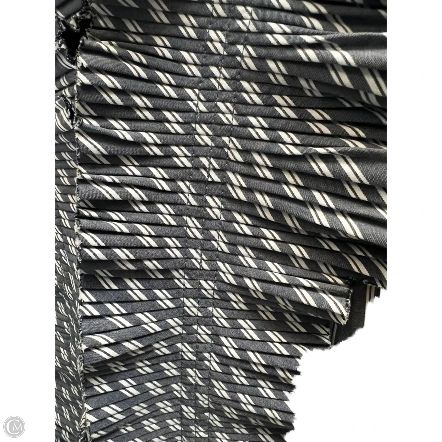 Dress Designer By Bcbgmaxazria In Black & Grey, Size: M