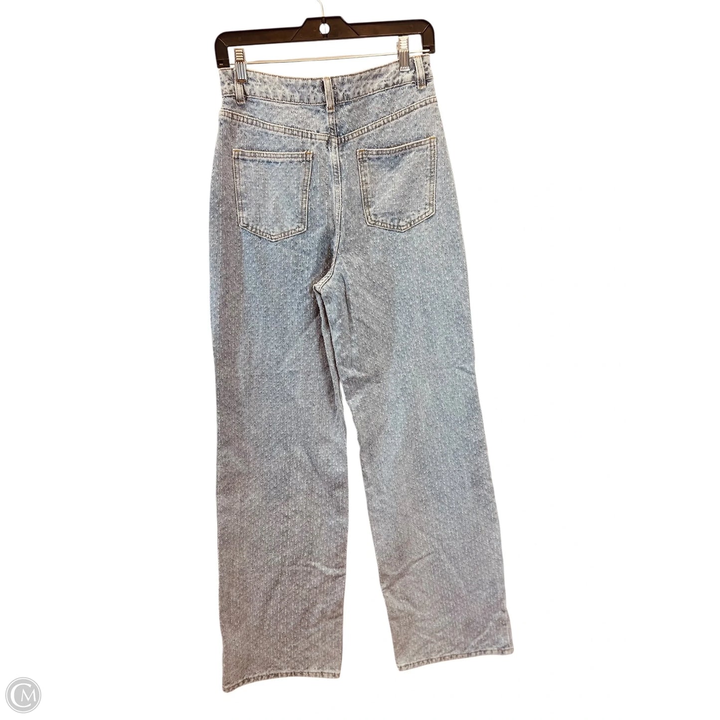 Jeans Wide Leg By Long Tall Sally In Blue Denim, Size: 4