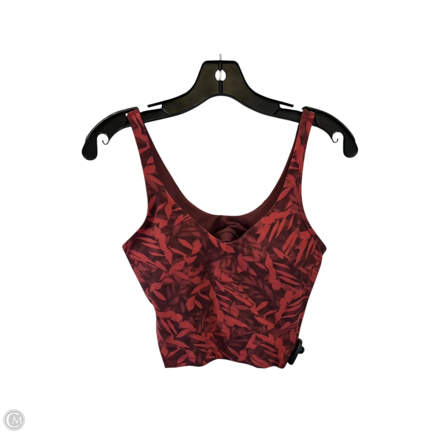 Athletic Bra By Lululemon In Red, Size: 6