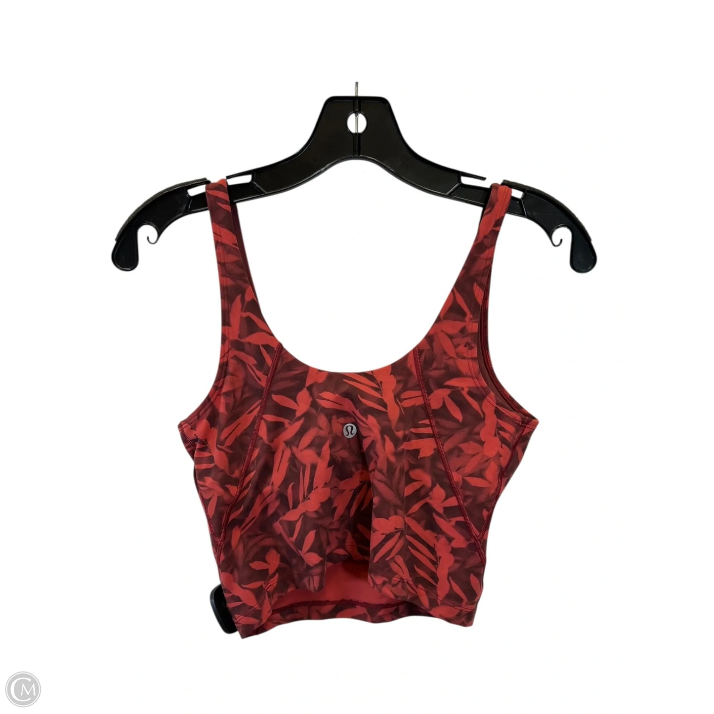 Athletic Bra By Lululemon In Red, Size: 6