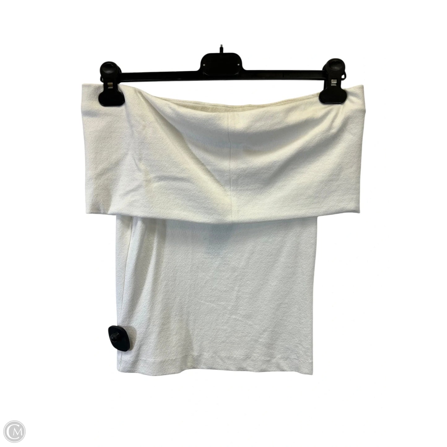 Top Short Sleeve Designer By Club Monaco In White, Size: Xs