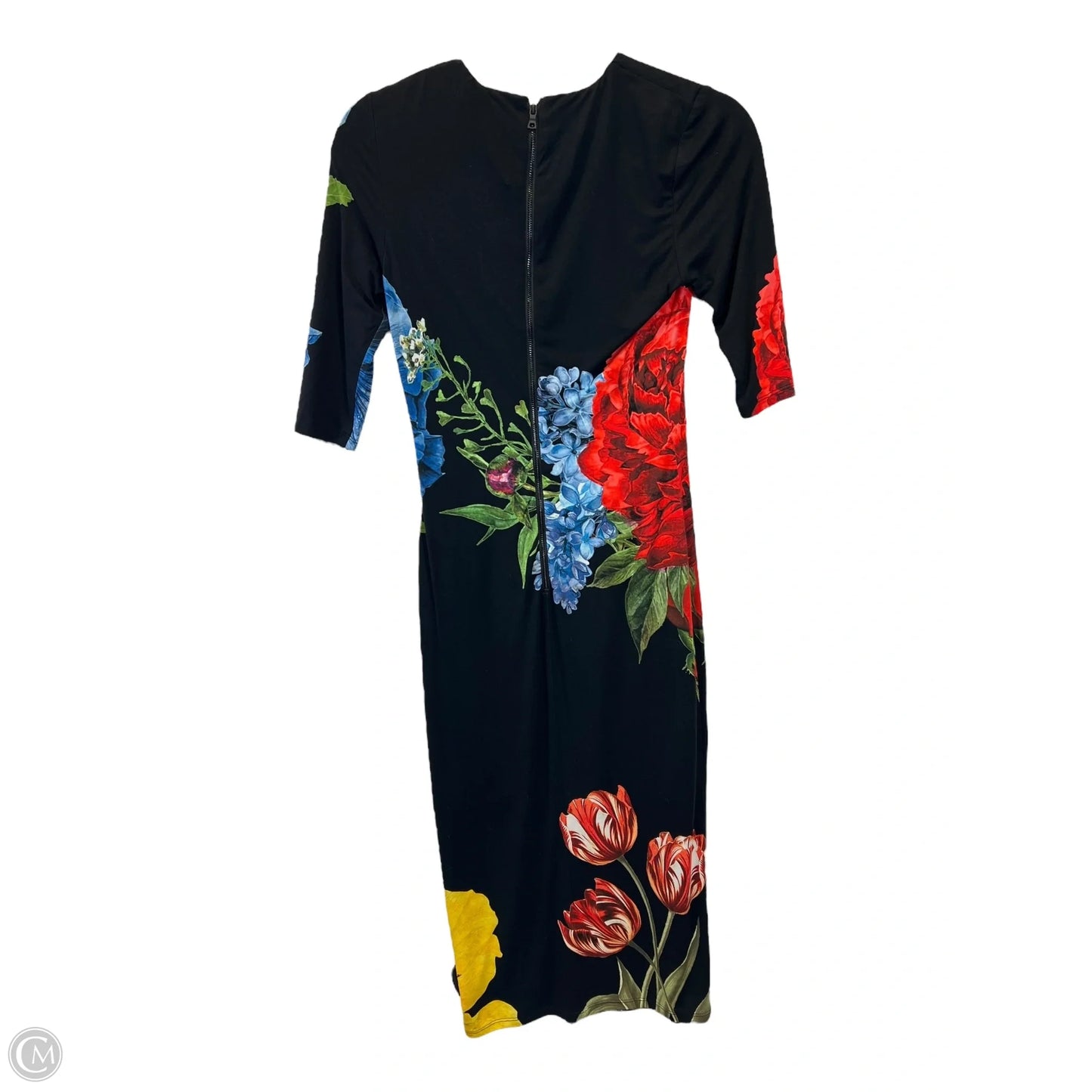 Dress Designer By Alice + Olivia In Floral Print, Size: Xs