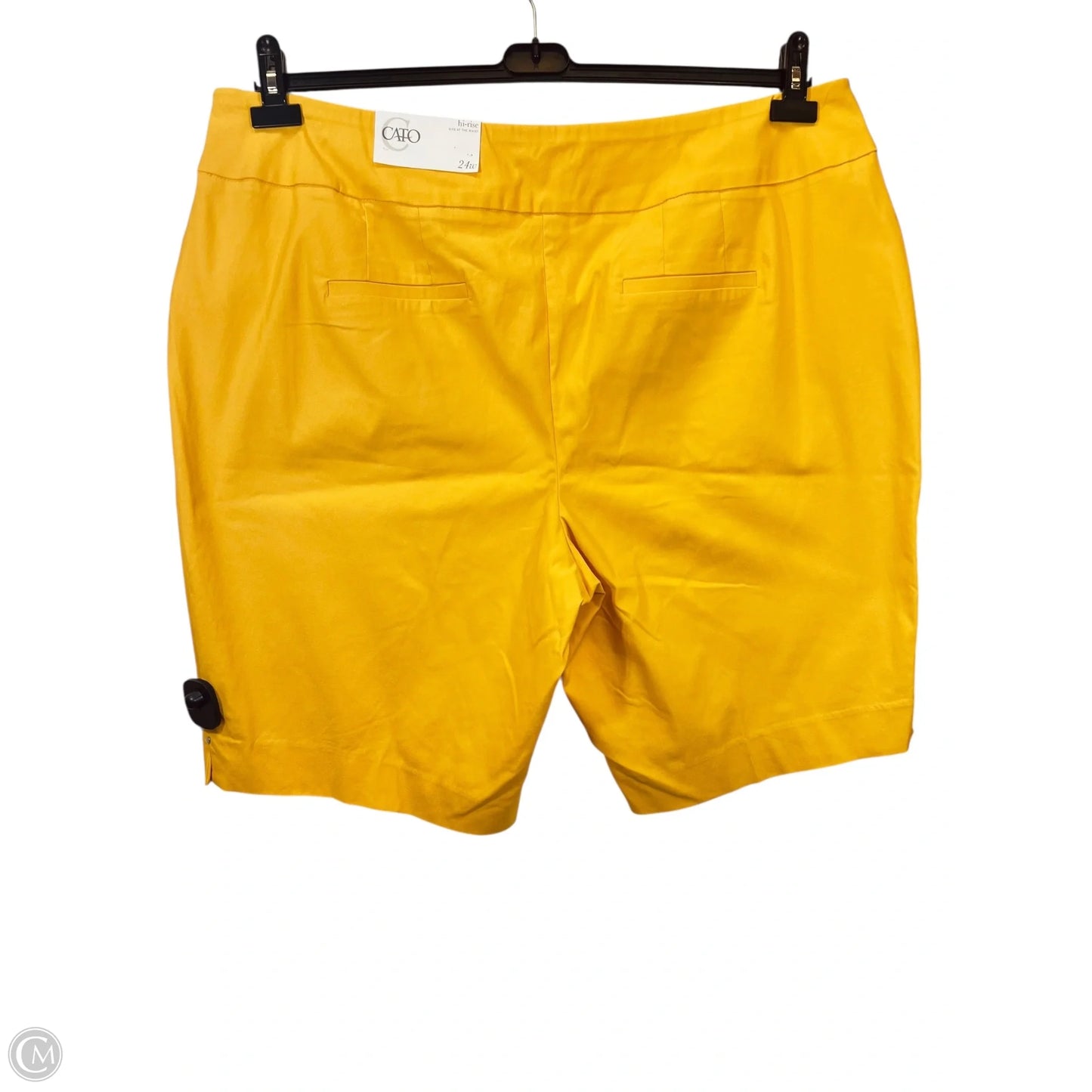 Shorts By Cato In Yellow, Size: 24