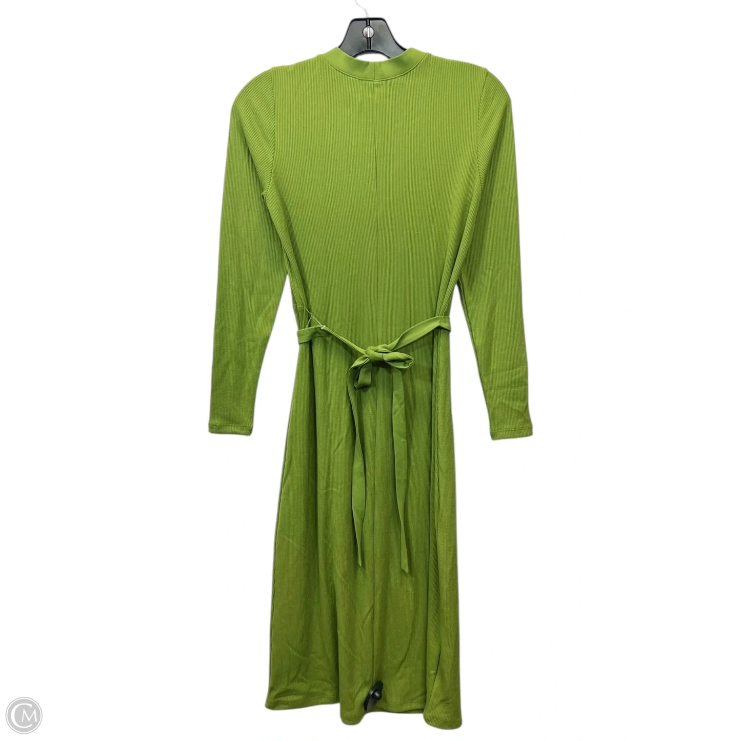 Dress Casual Midi By Montgomery Post In Green, Size: M