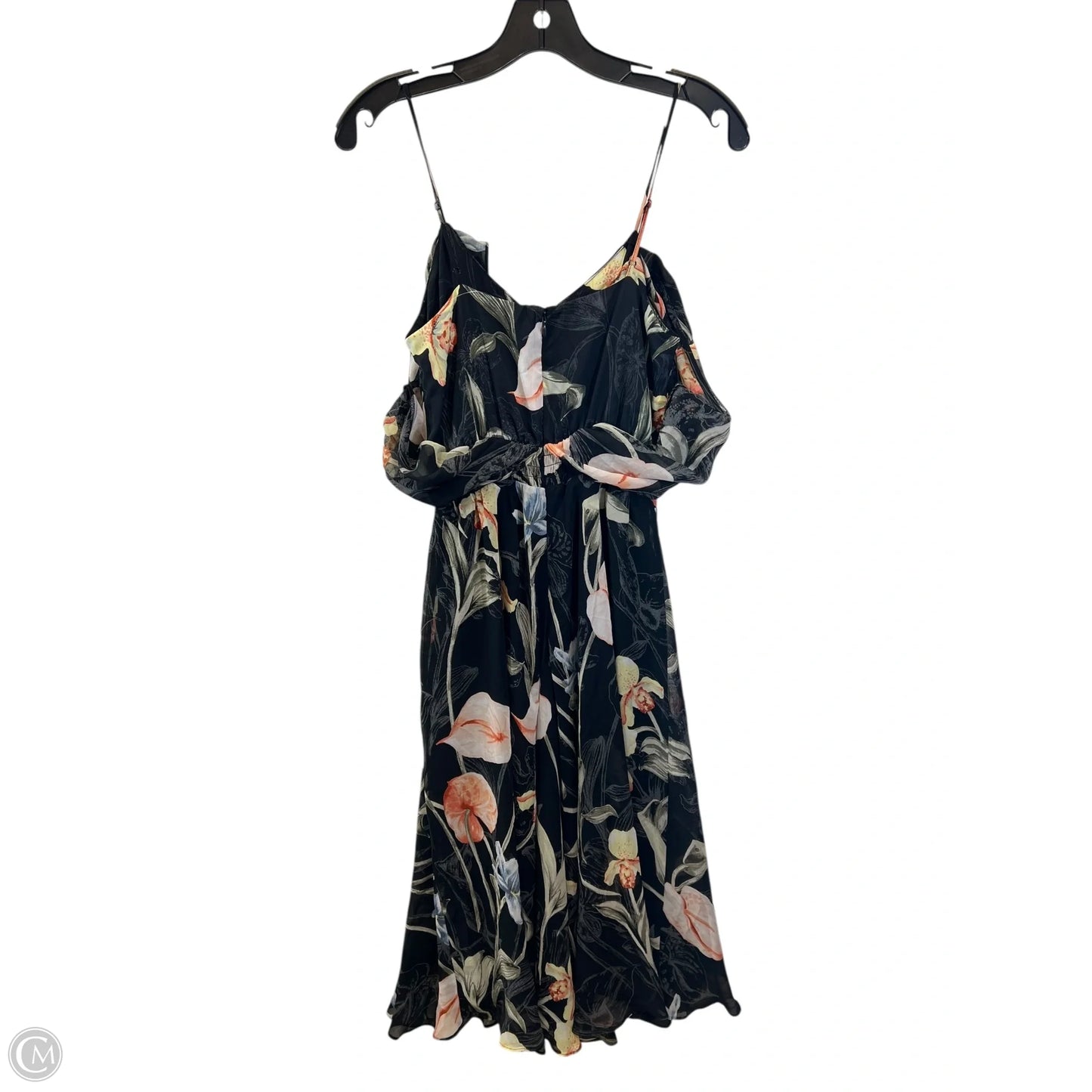 Dress Casual Maxi By White House Black Market In Floral Print, Size: Xs
