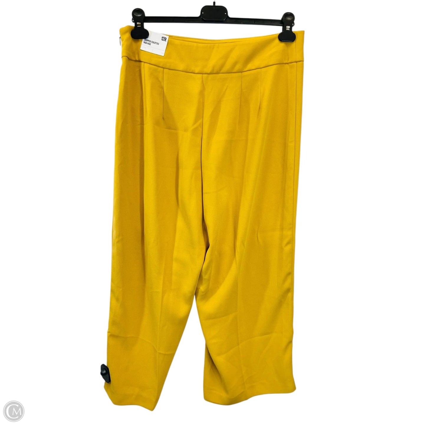 Pants Wide Leg By Express In Yellow, Size: 12