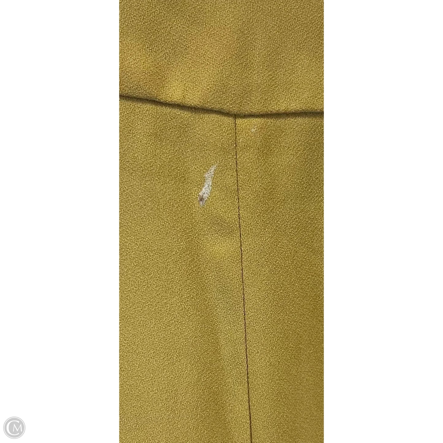 Pants Wide Leg By Express In Yellow, Size: 12
