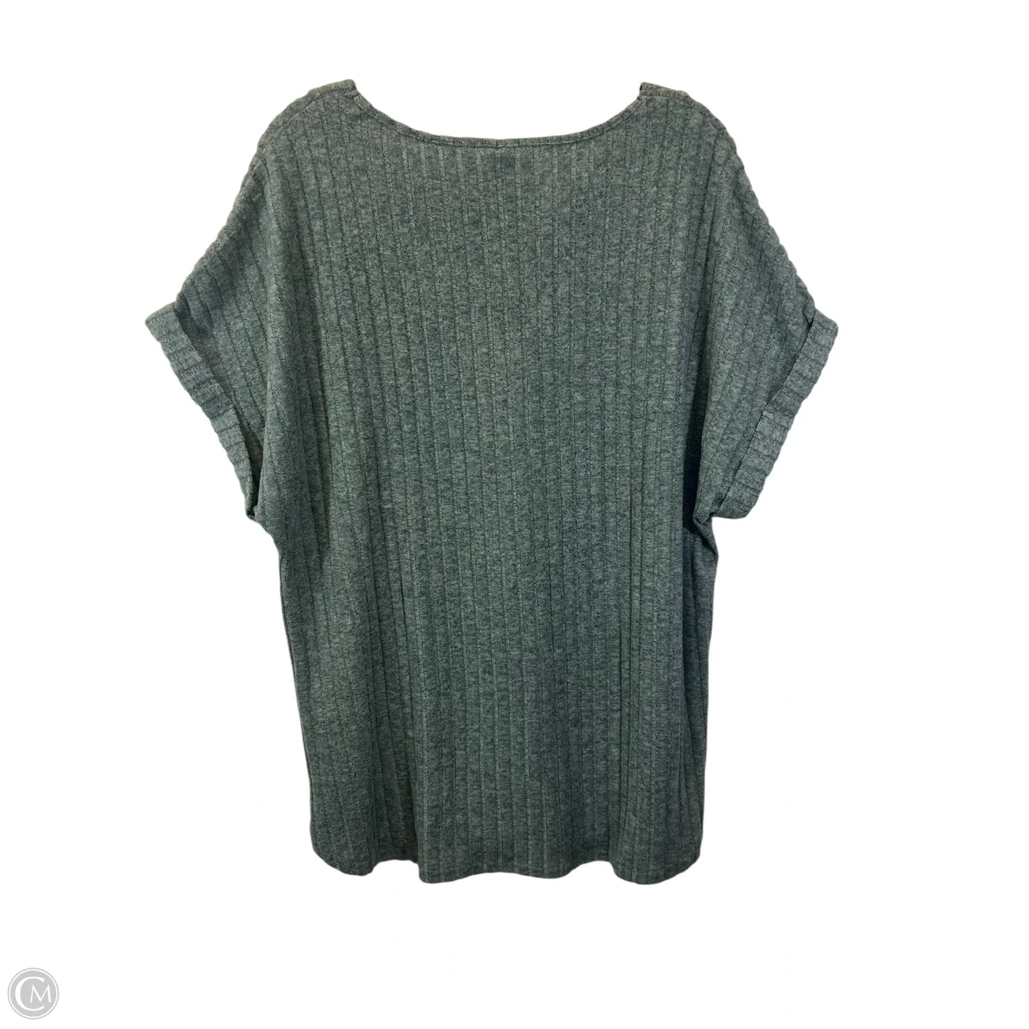 Top Short Sleeve By Automet In Green, Size: 2x