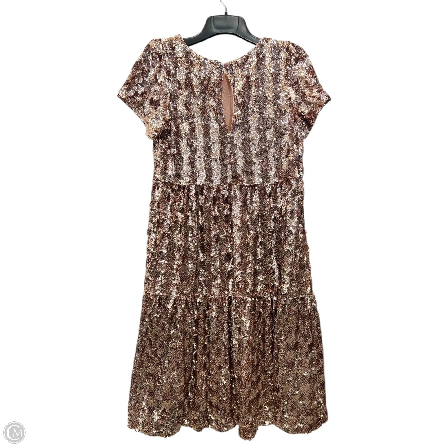 Dress Designer By Maeve In Gold, Size: M