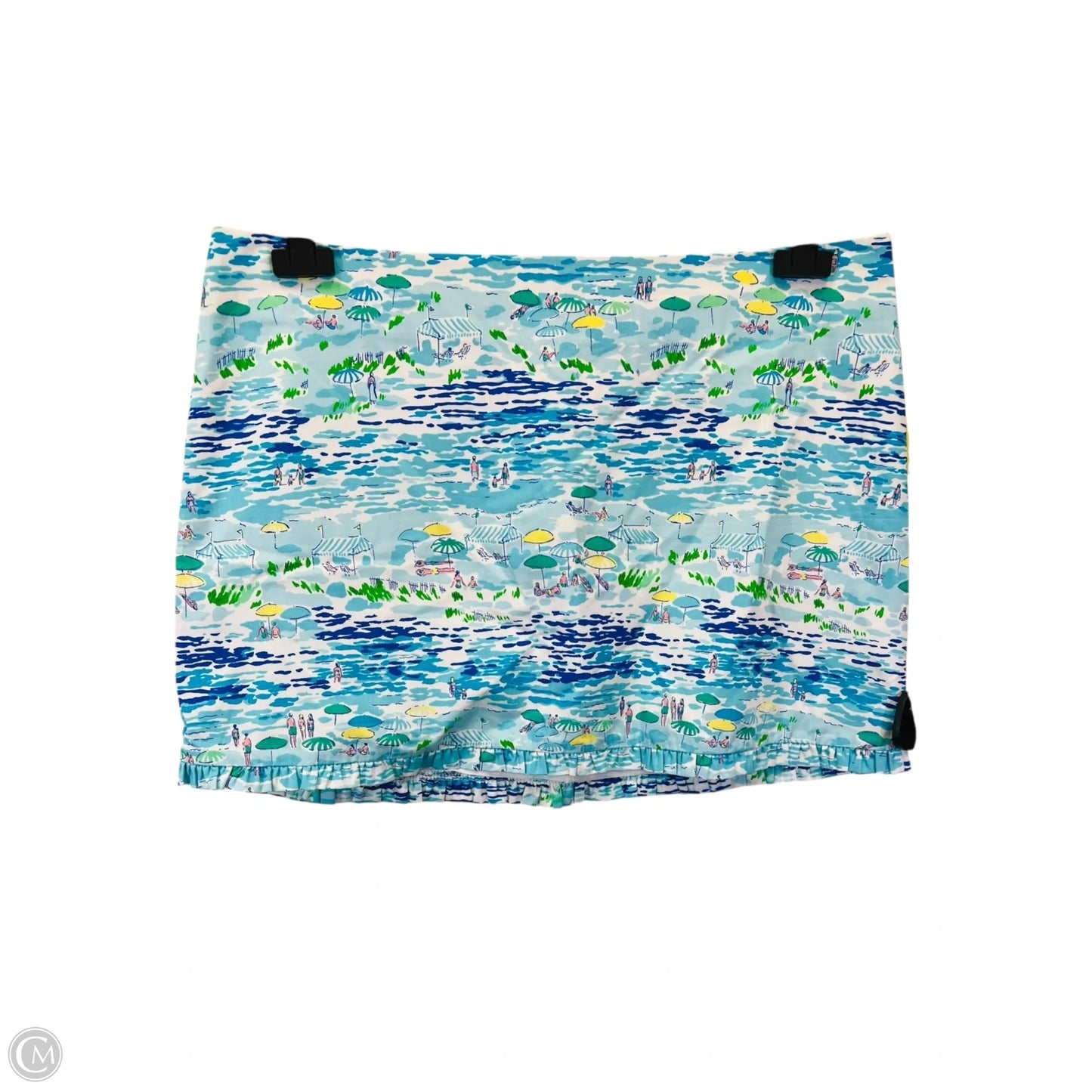Skirt Mini & Short By Lilly Pulitzer In Blue, Size: Xl