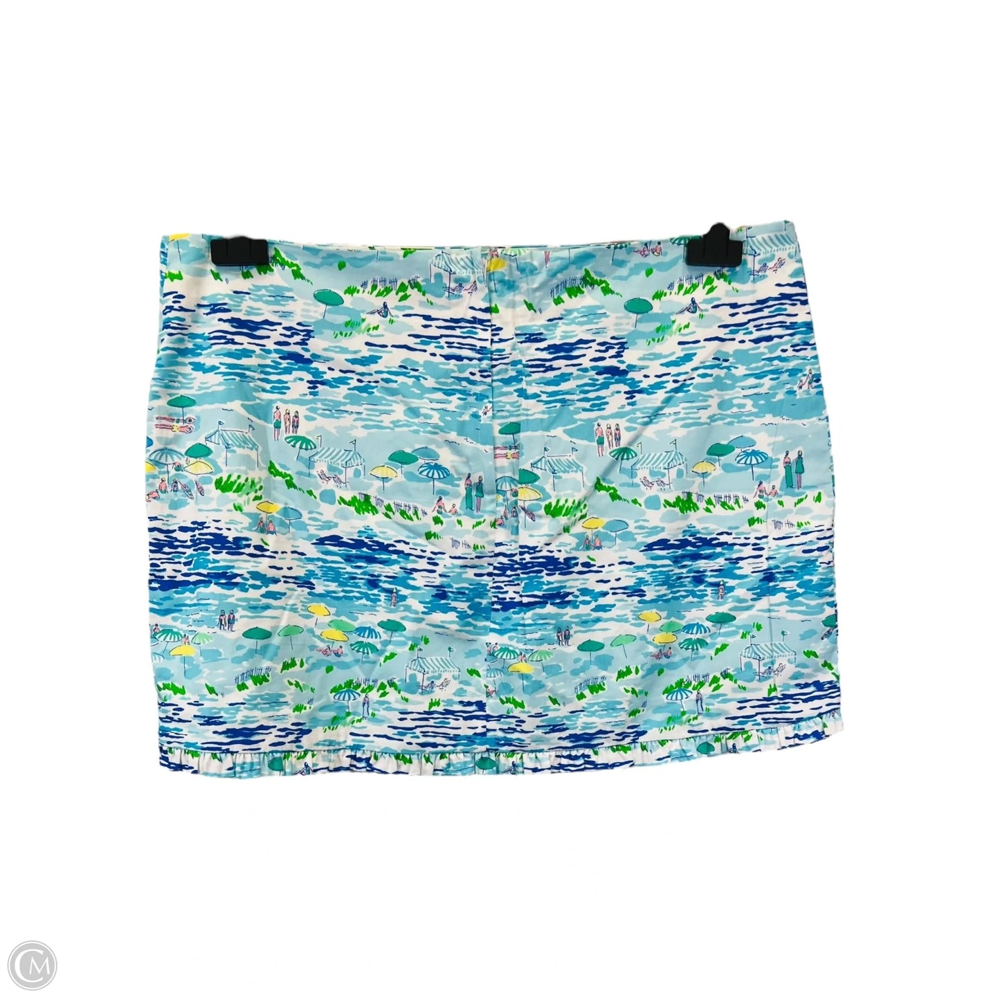 Skirt Mini & Short By Lilly Pulitzer In Blue, Size: Xl