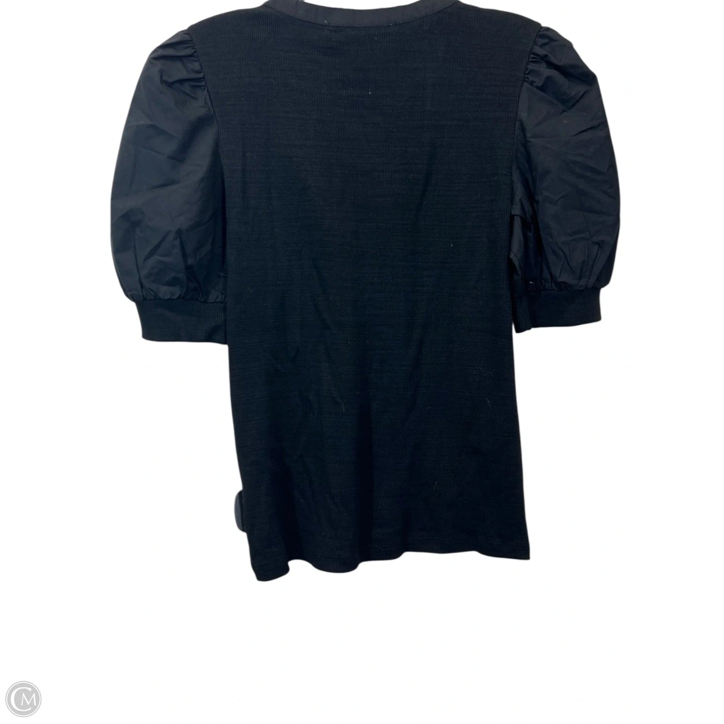 Top Short Sleeve By Loft In Black, Size: Sp