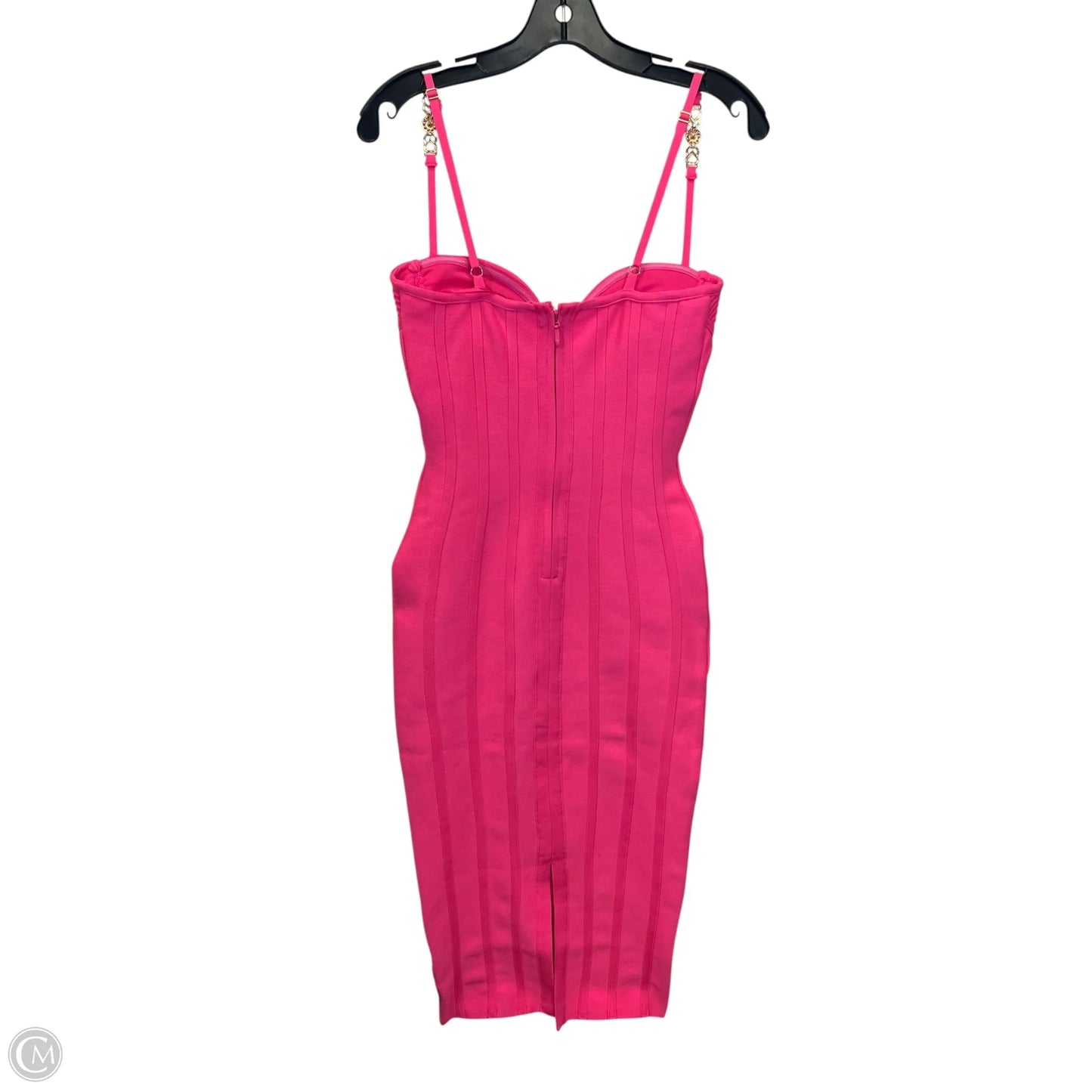 Dress Casual Midi By Fashion Nova In Pink, Size: Xs