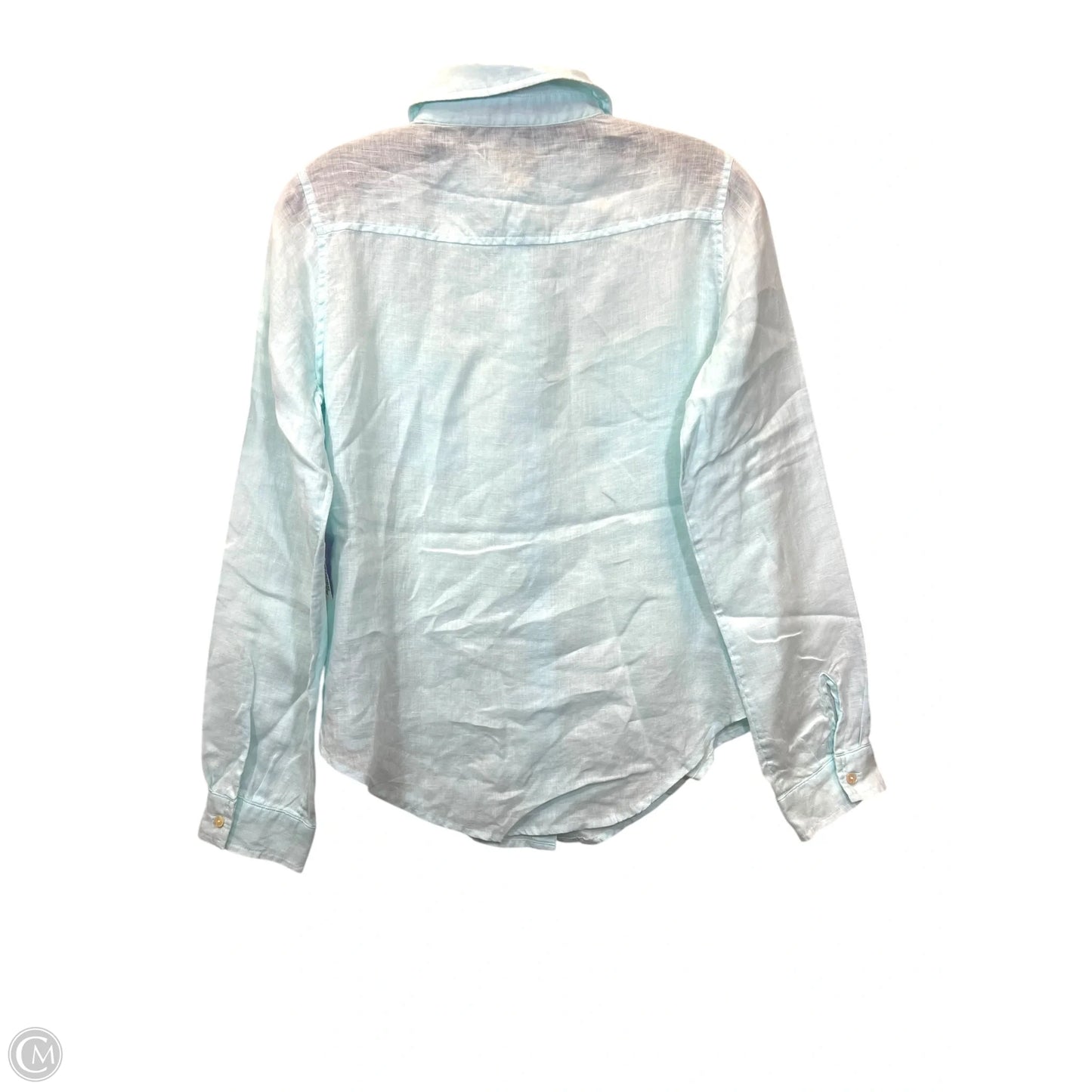 Top Long Sleeve By Lilly Pulitzer In Blue, Size: Xs
