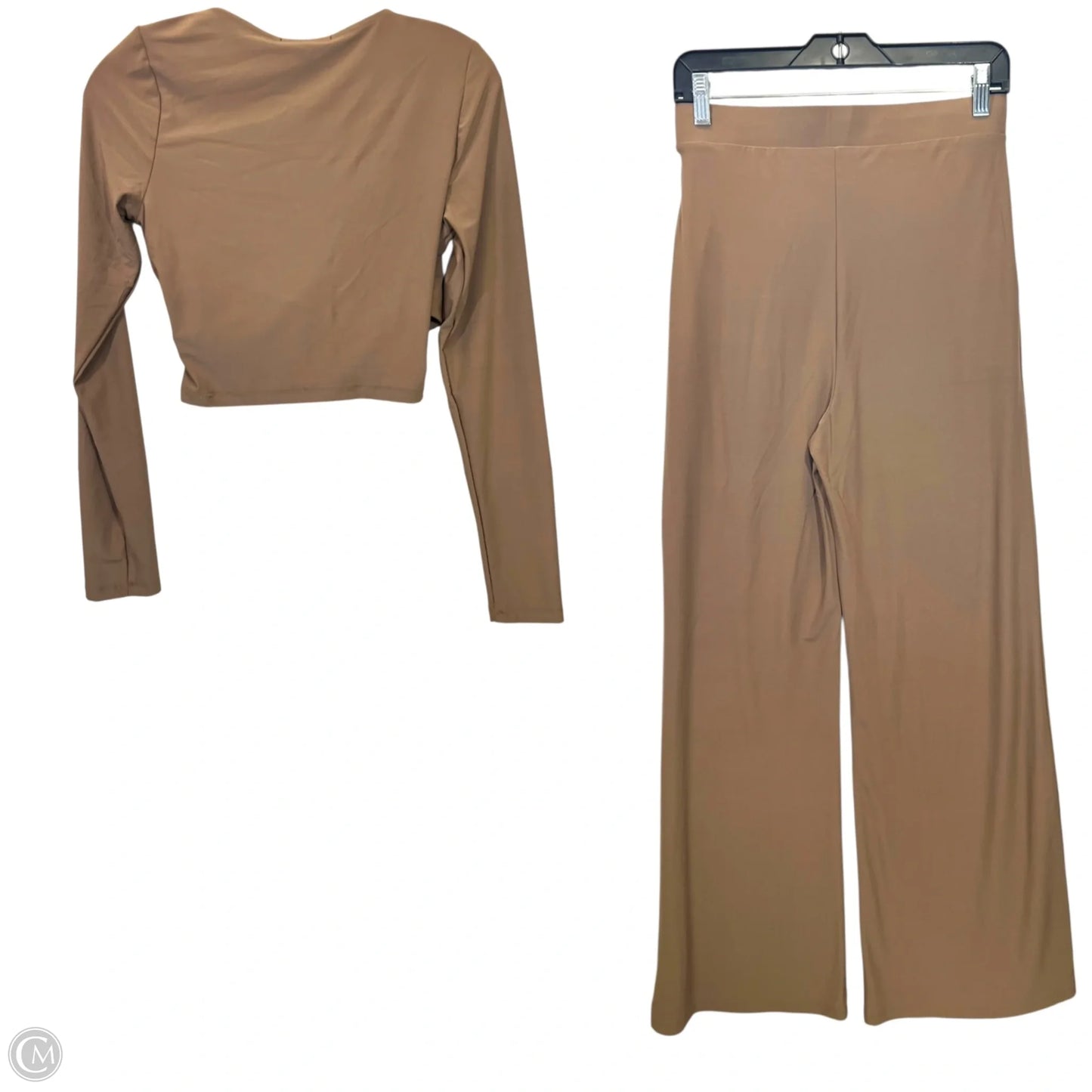 Pants Set 2pc By Winwin In Brown, Size: M