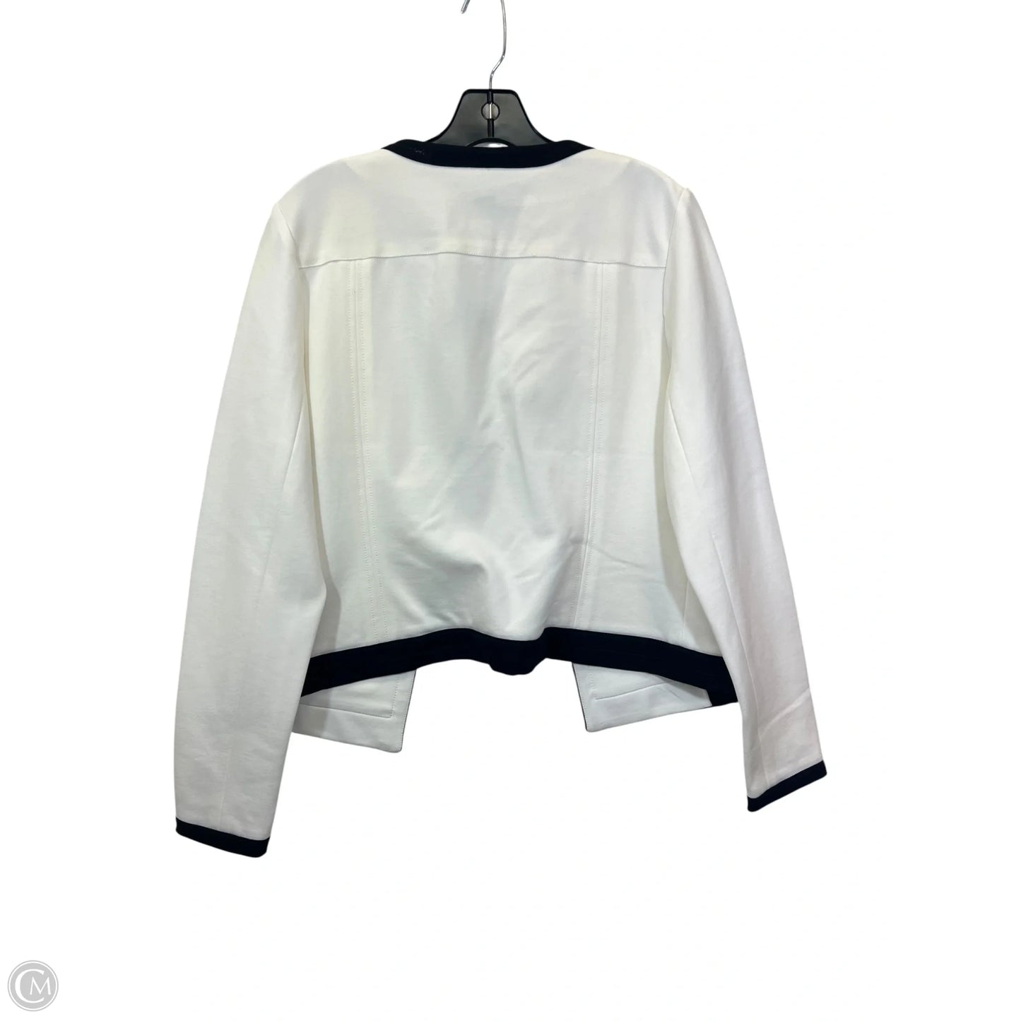 Blazer By Lands End In Black & White, Size: L