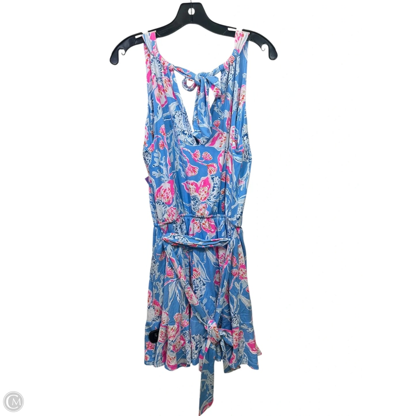 Dress Casual Short By Lilly Pulitzer In Blue & Pink, Size: S