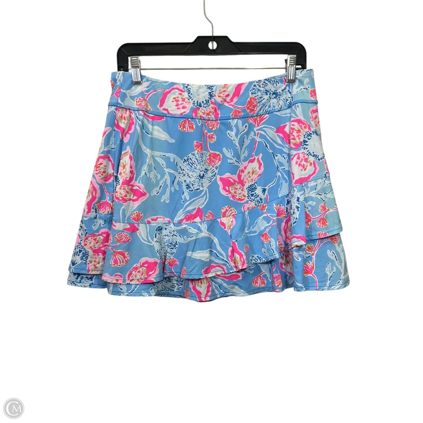 Athletic Skort By Lilly Pulitzer In Blue & Pink, Size: L