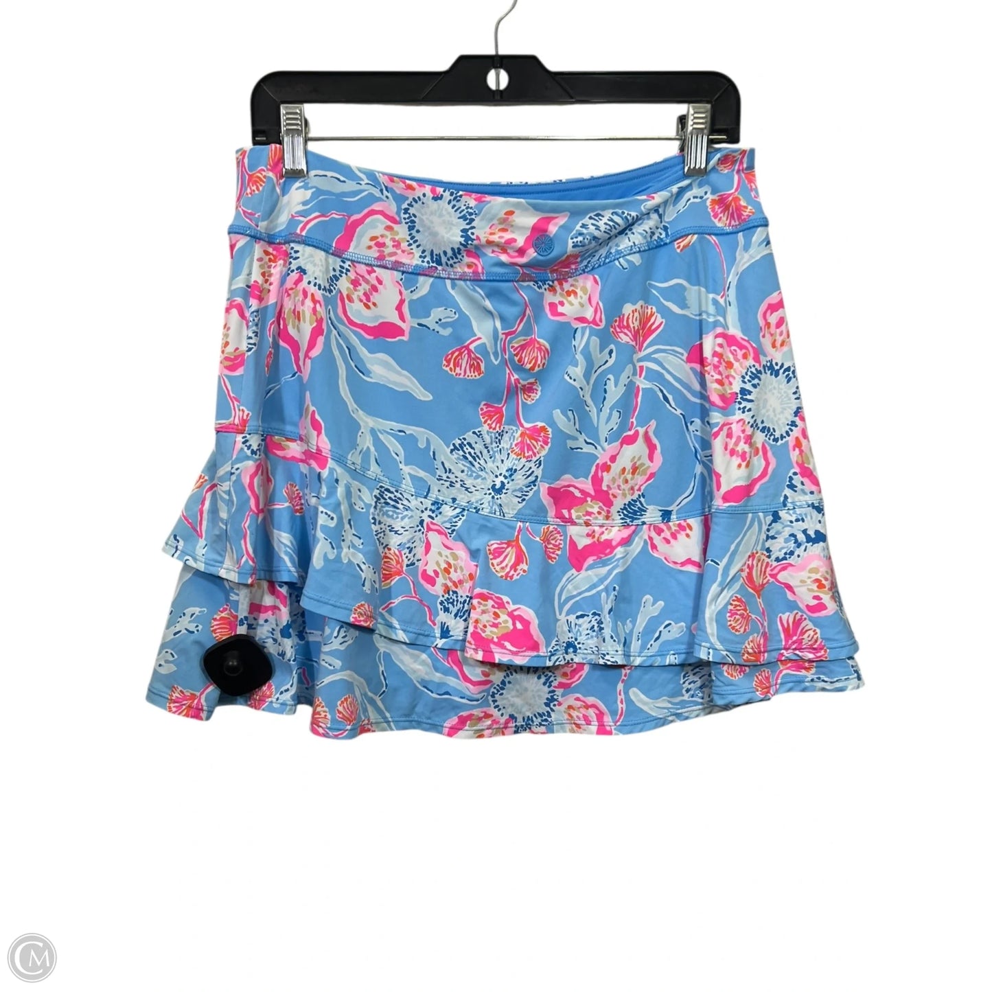 Athletic Skort By Lilly Pulitzer In Blue & Pink, Size: L