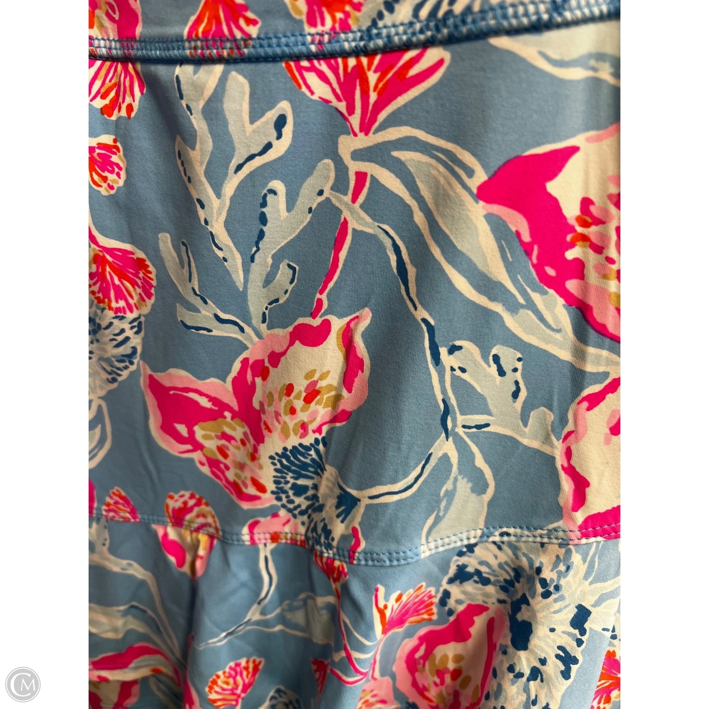 Athletic Skort By Lilly Pulitzer In Blue & Pink, Size: L