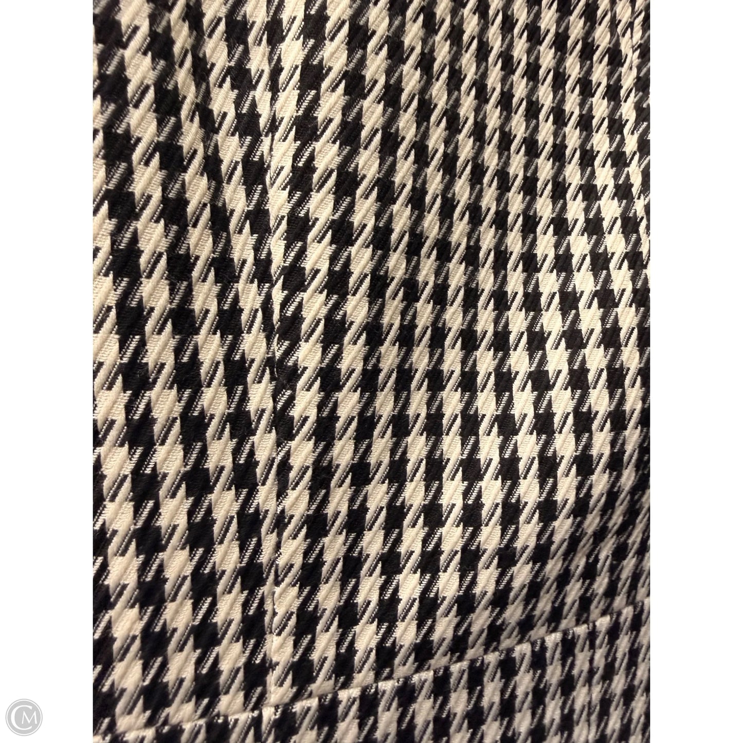 Dress Casual Midi By Rachel Zoe In Black & Cream, Size: L