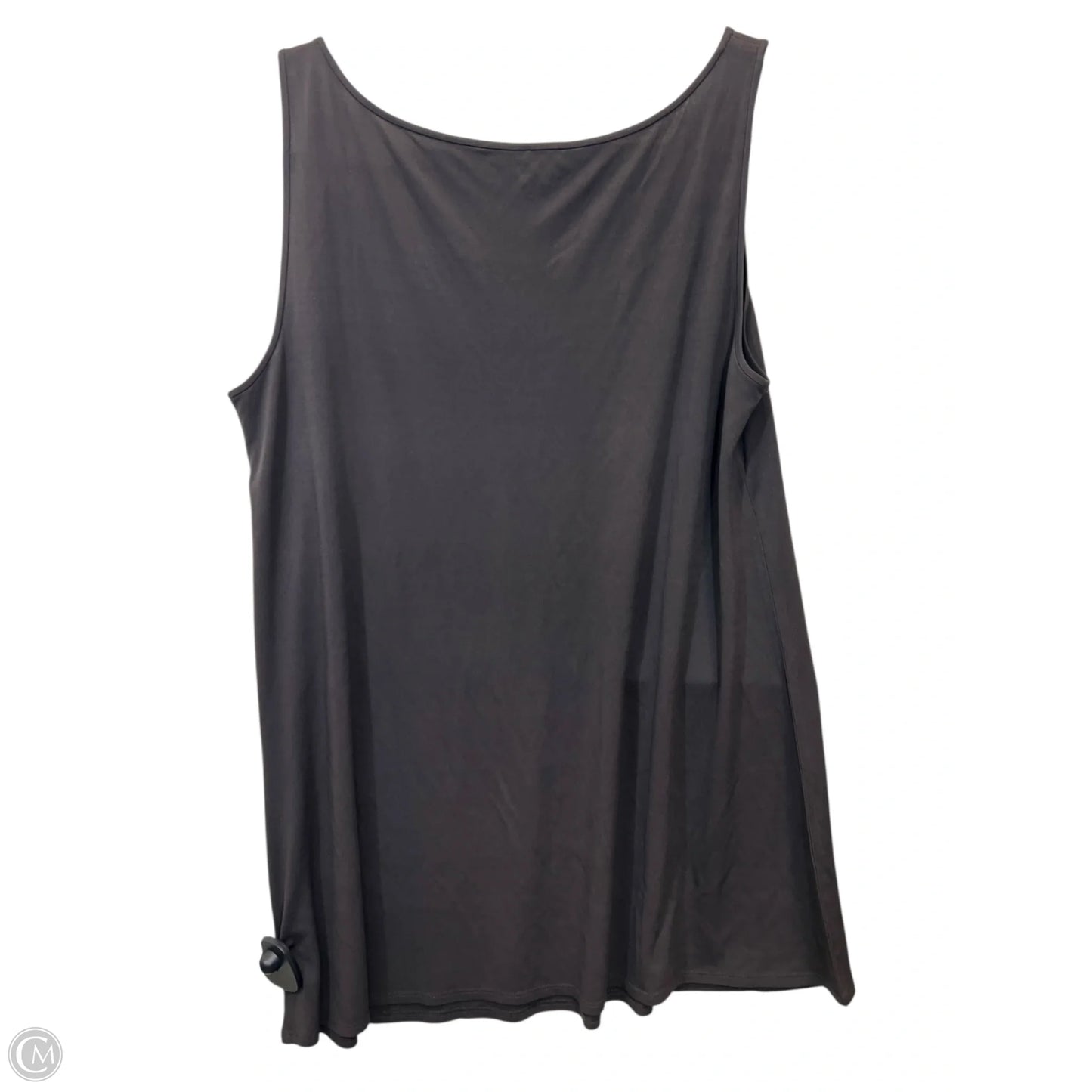 Tank Top Designer By Eileen Fisher In Brown, Size: M