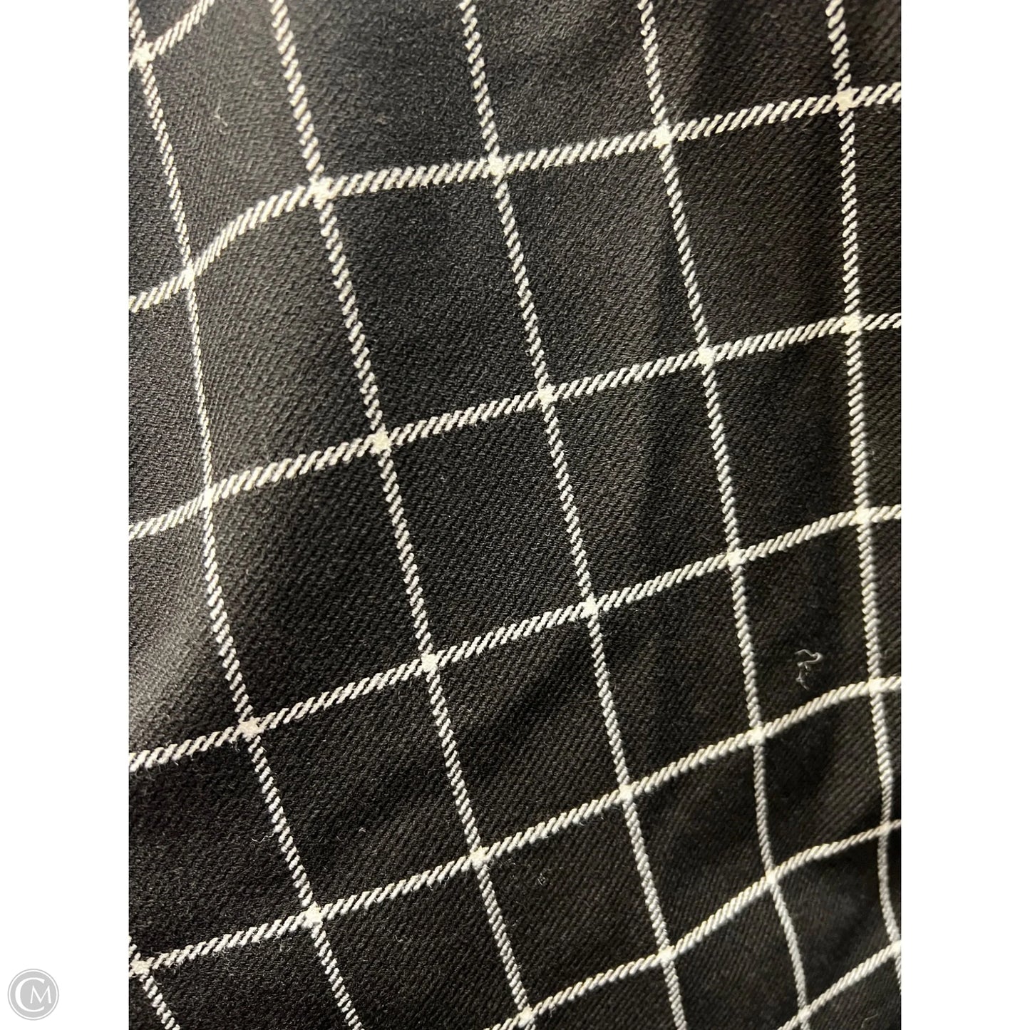 Skirt Designer By Alice + Olivia In Black & Cream, Size: Xl