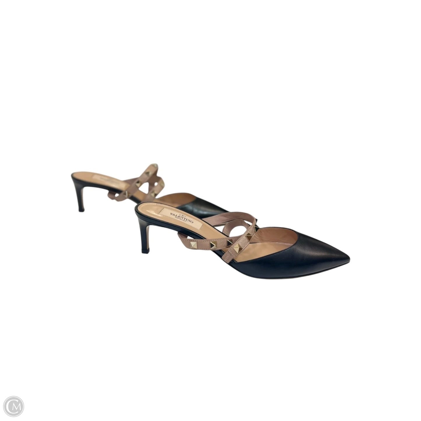 Shoes Luxury Designer By Valentino-garavani In Black, Size: 7.5